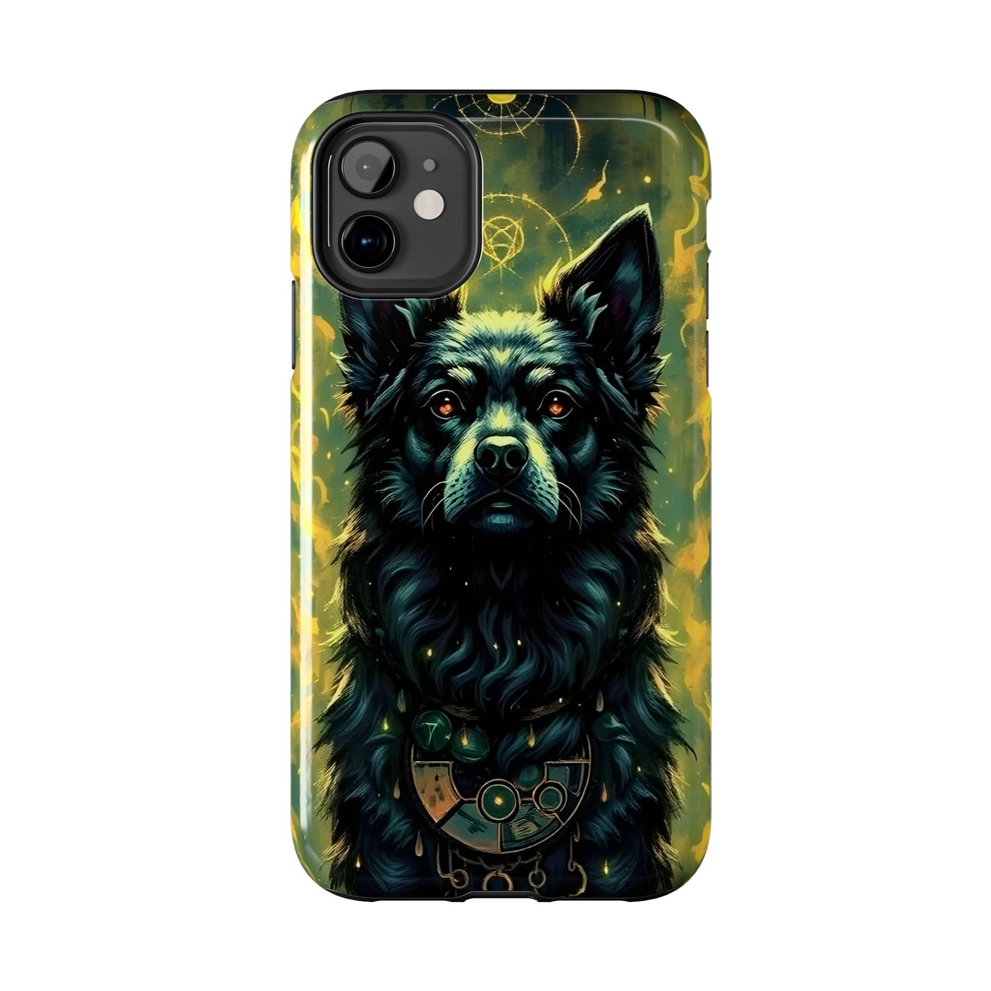 Mystical Dog Tribe Phone Case - Tough and Stylish for Pet Lovers - for iPhone