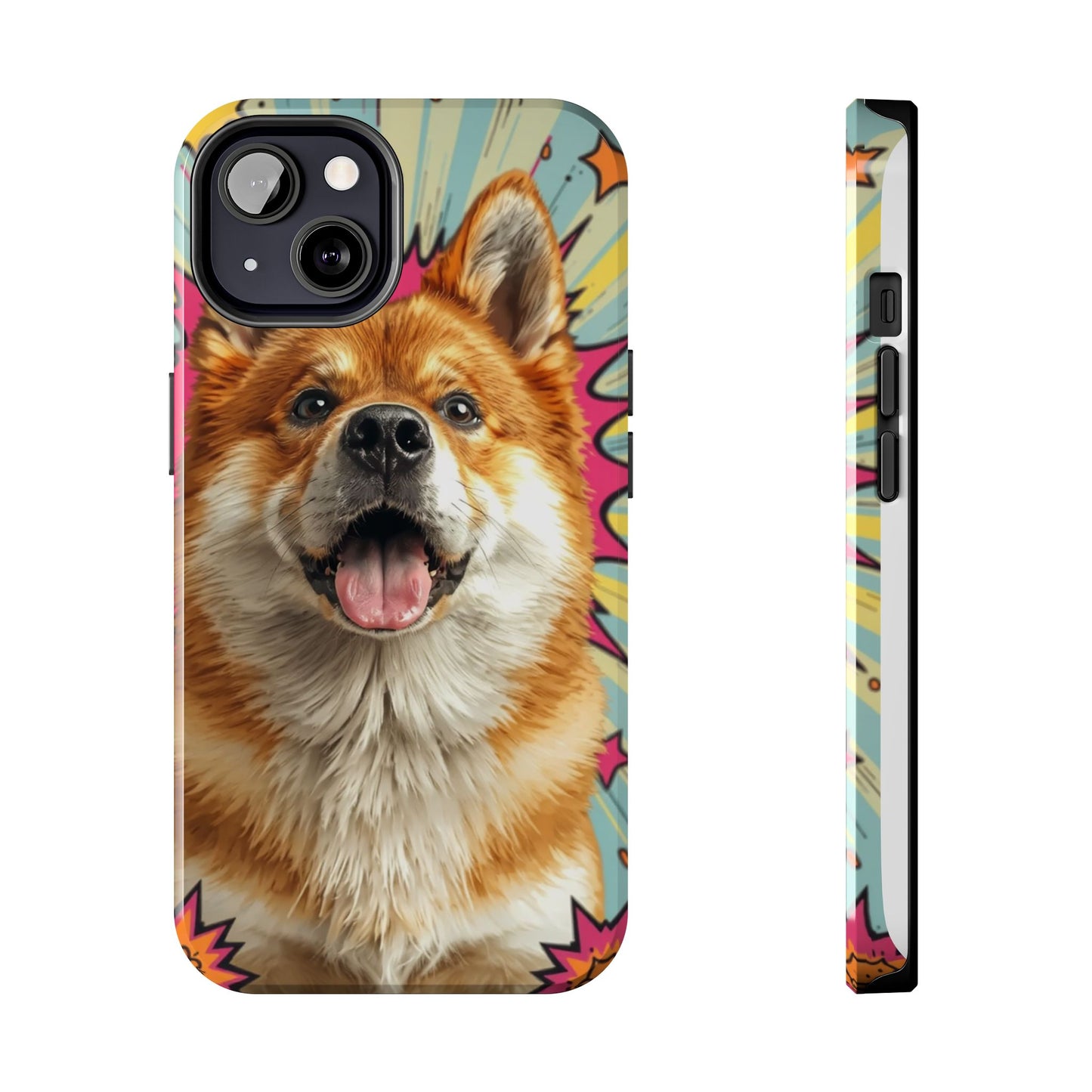 Playful Dog Tough Phone Case - Durable & Stylish Pet Lover Gift