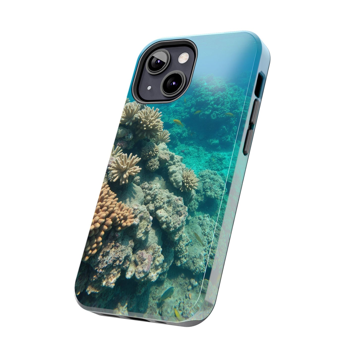 Coral Reef Tough Phone Case - Ocean Vibes Protection for Adventure Lovers