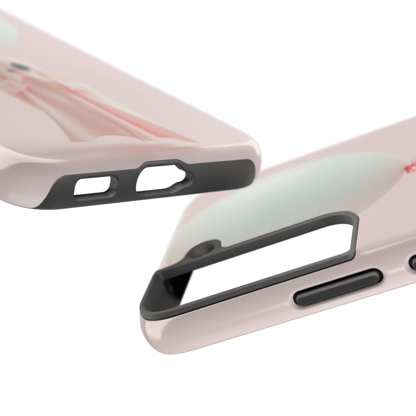 Cute Ghost Phone Case with Balloon - Tough Protection for Spooky Vibes