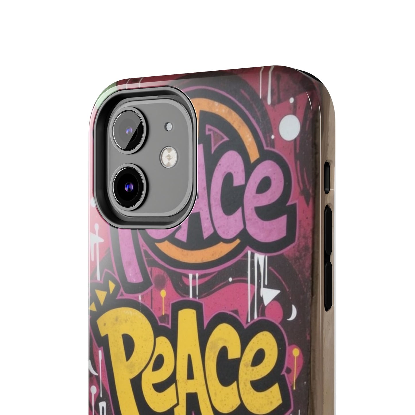 Colorful Peace Joy Tough Phone Case