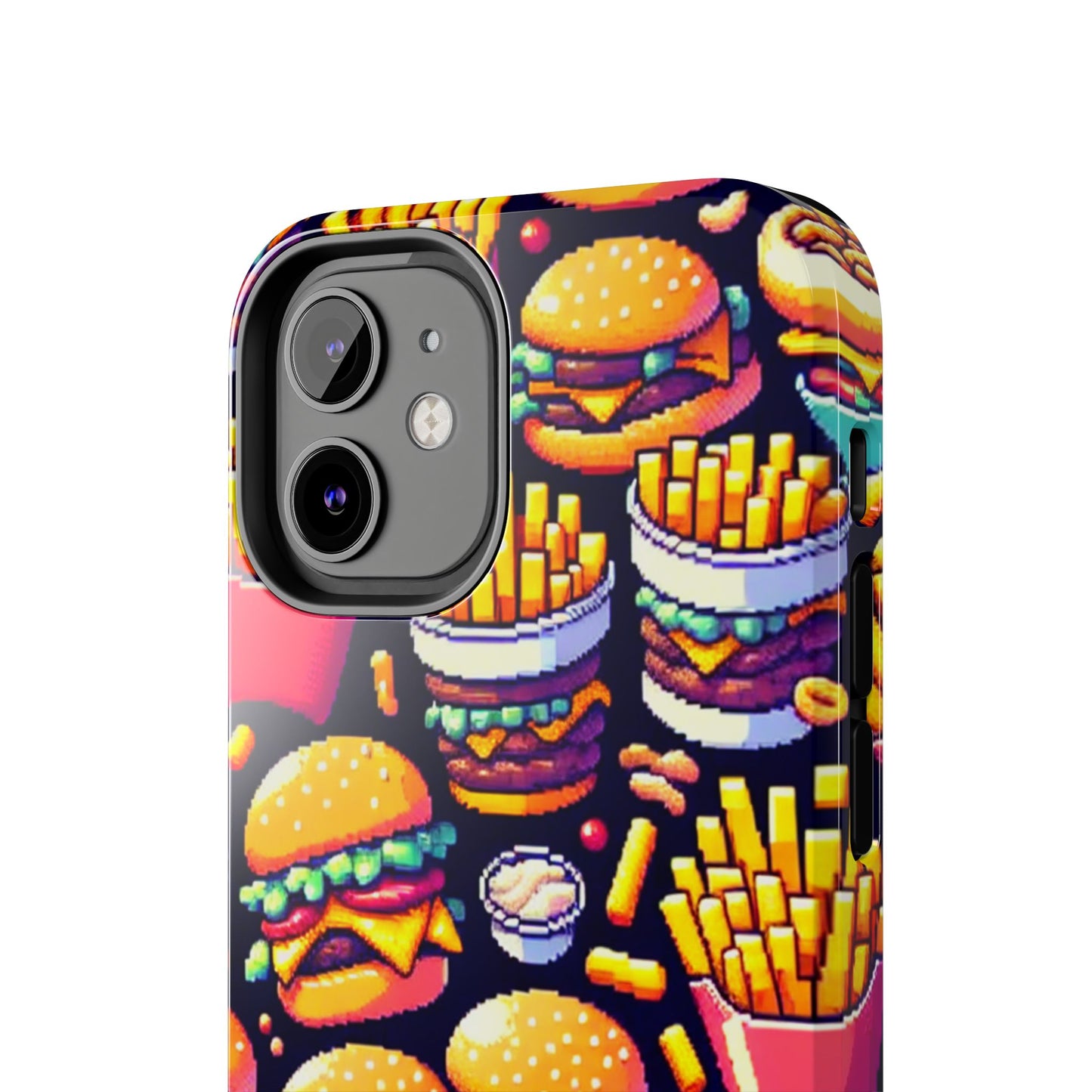 Retro Fast Food Phone Case - Tough and Durable - for iPhone