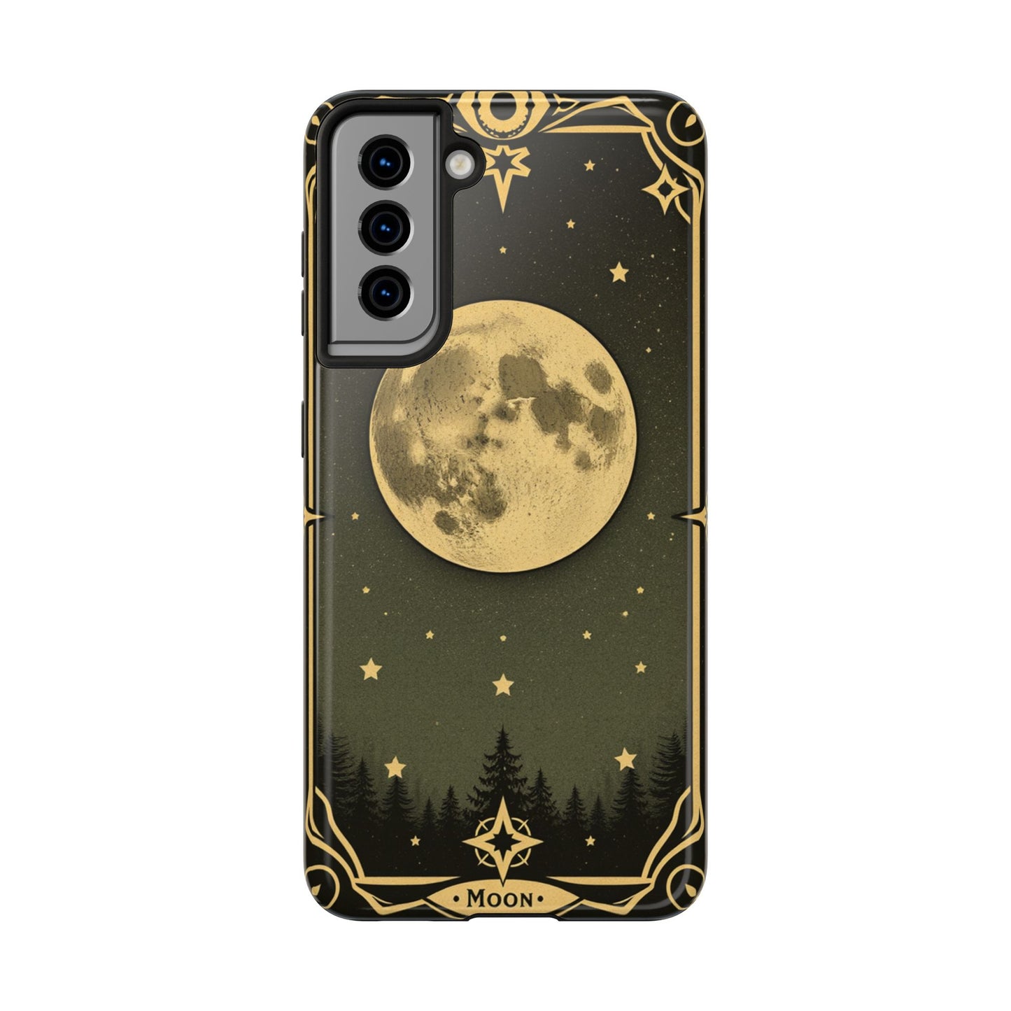 Celestial Moon Phone Case - Tough & Stylish for Star Lovers