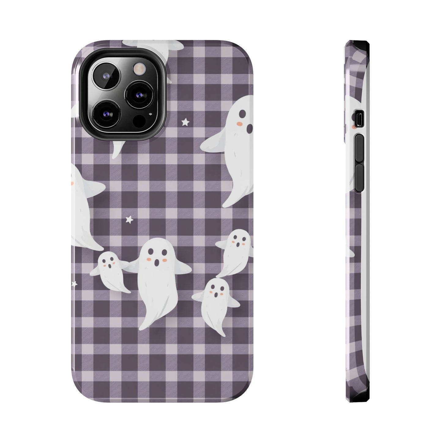 Cute Ghosts Tough Phone Case - Whimsical Halloween Design for Spooky Vibes