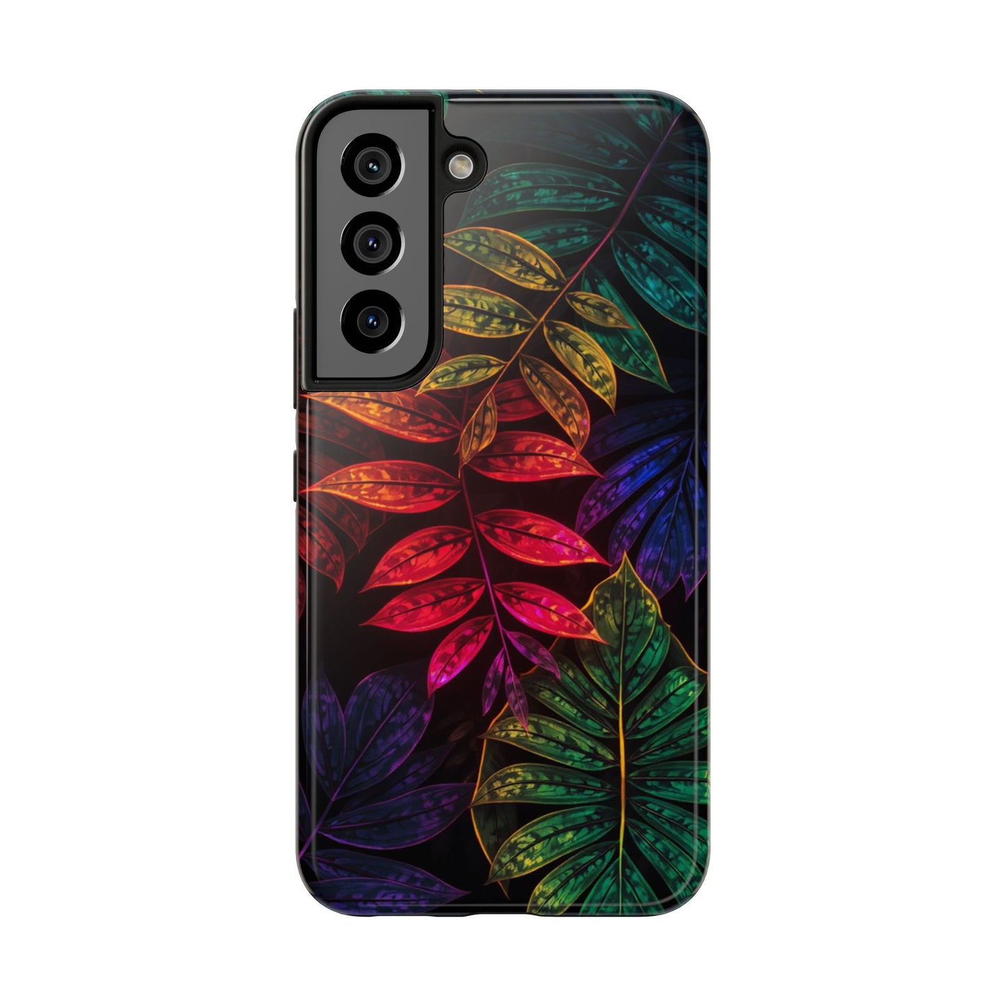 Vibrant Tropical Leaf Tough Phone Case