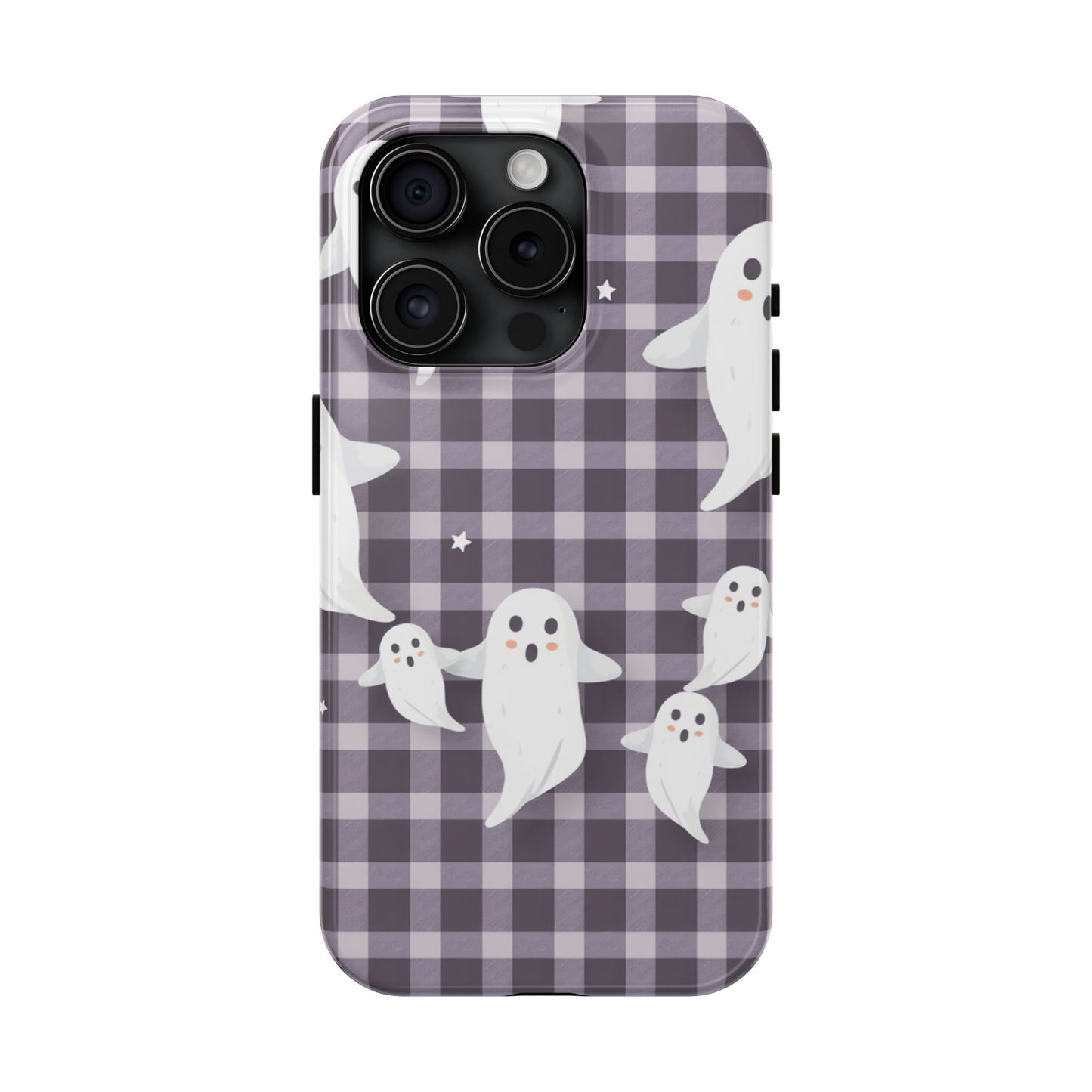 Cute Ghosts Tough Phone Case - Whimsical Halloween Design for Spooky Vibes