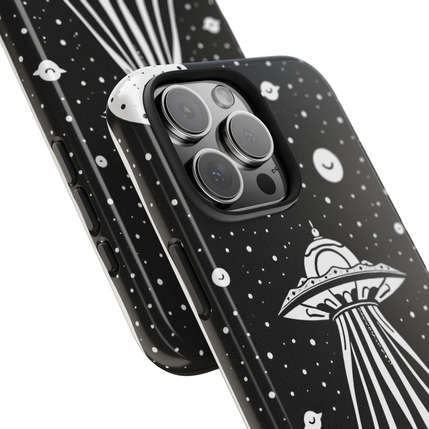 Galaxy UFO Tough Phone Case - Durable Protection with Unique Space Design