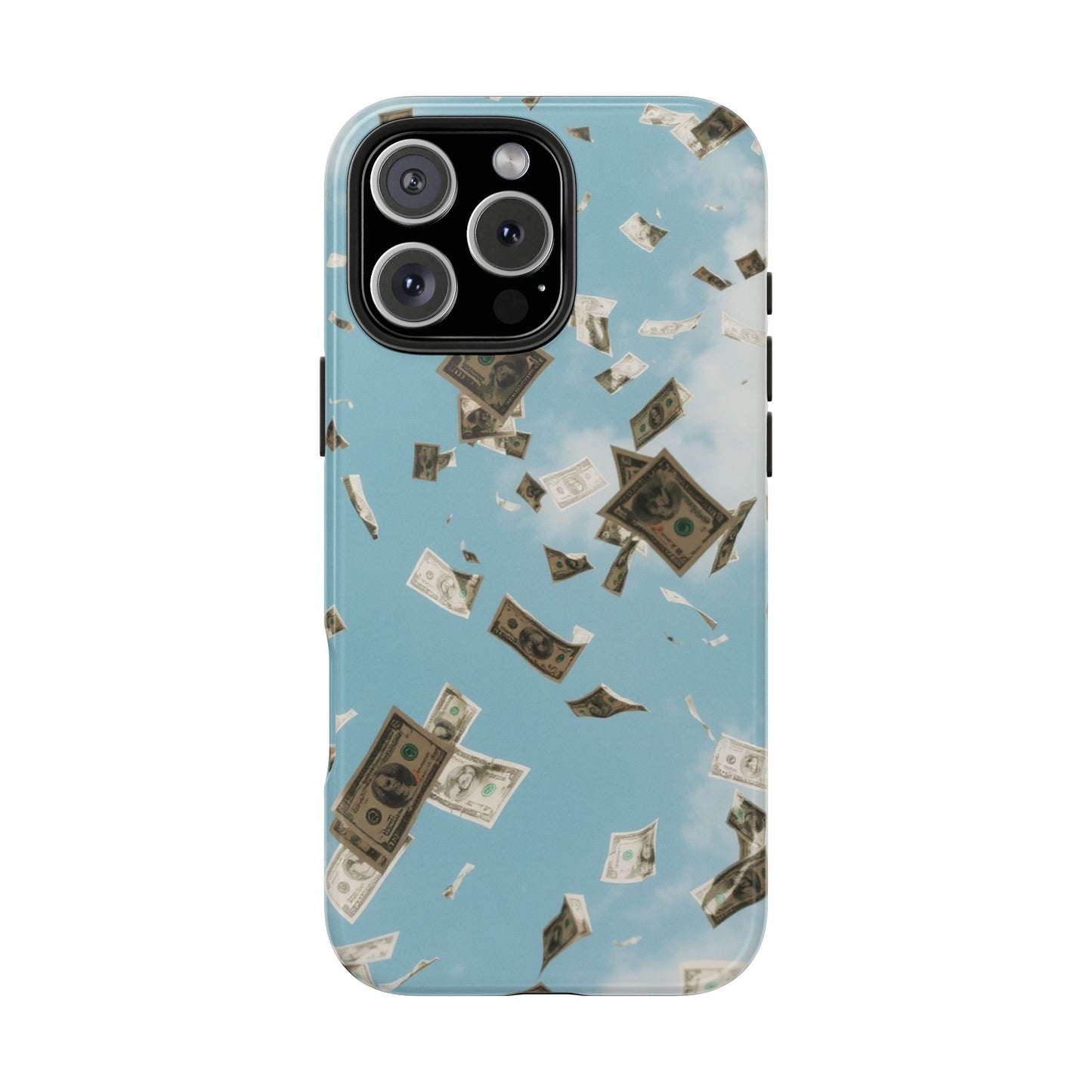 Cinematic Money Rain Phone Case | Tough & Stylish Accessory for Trendsetters, Gift for Birthdays, Graduations, and Celebrations