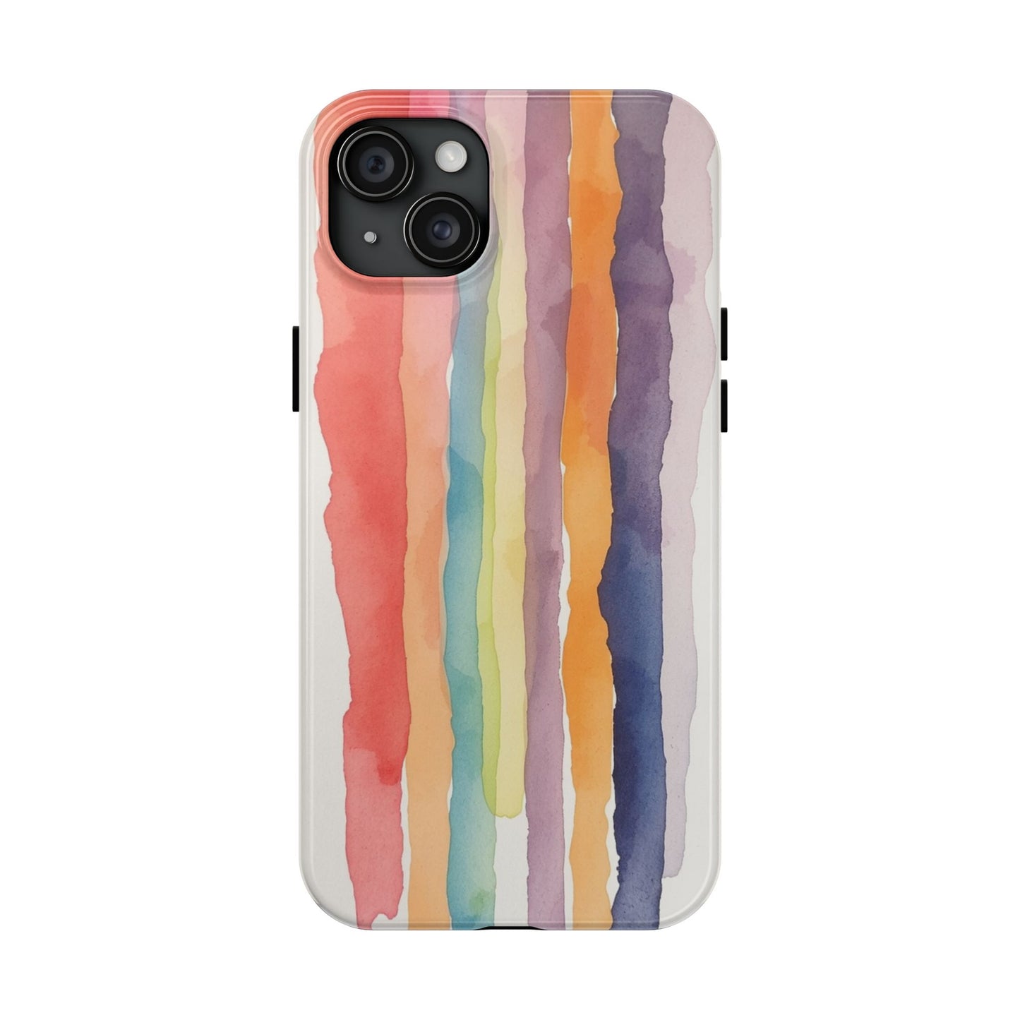 Colorful Watercolor Tough Phone Case - Stylish and Durable Cover for Creative Souls