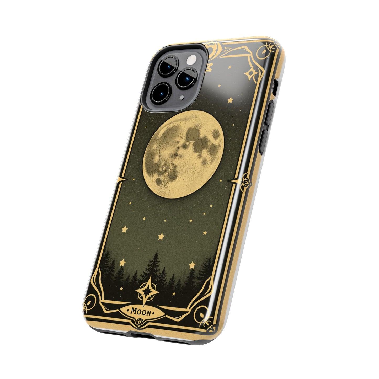 Celestial Moon Phone Case - Tough & Stylish for Star Lovers