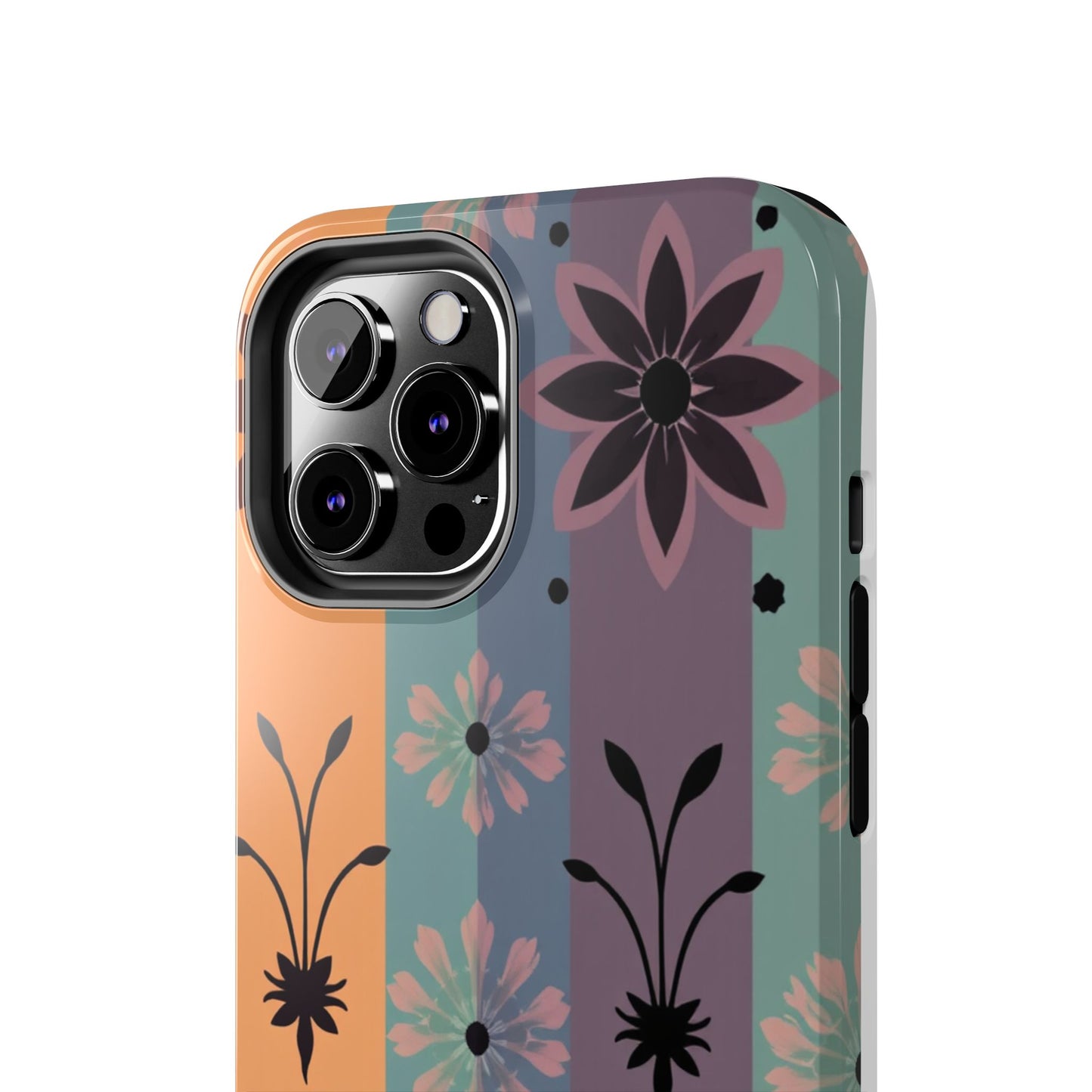 Boho Floral Tough Phone Cases - Durable & Stylish Protection - for iPhone