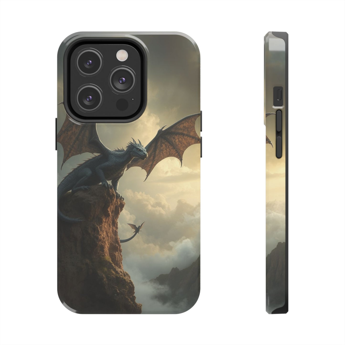 Dragon Fantasy Tough Phone Case - Durable Protection for Adventurers