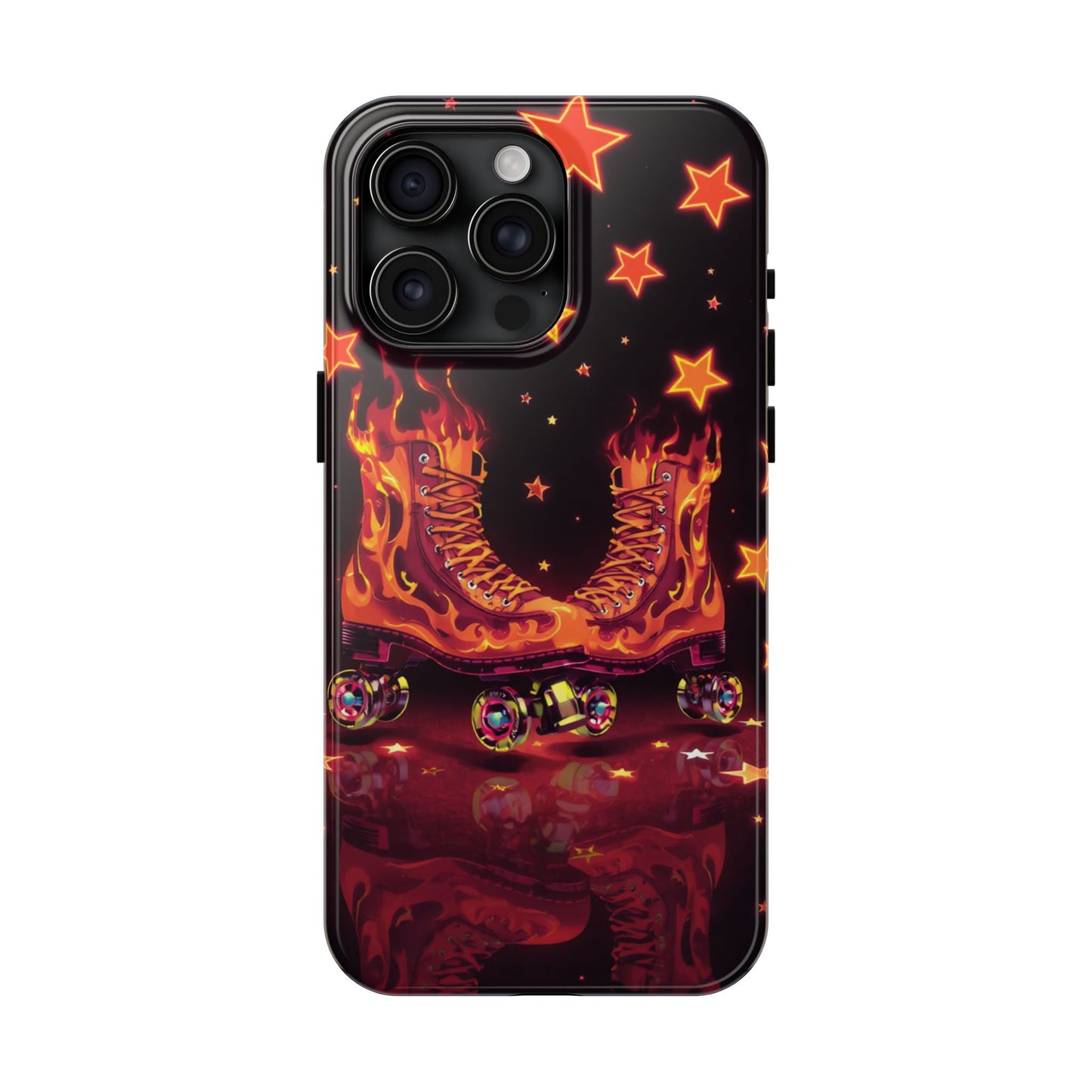 Retro Roller Skates Tough Phone Case - Stylish & Durable