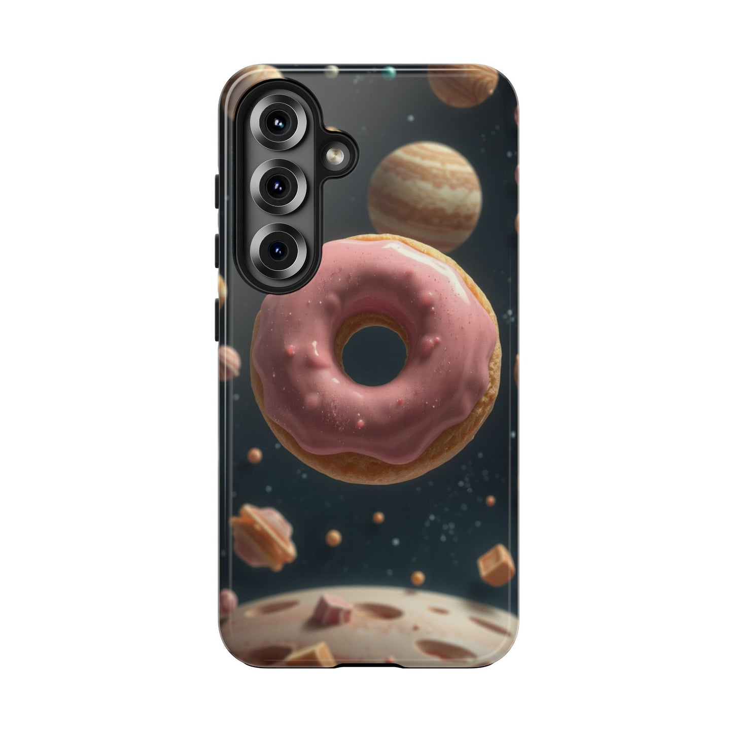 Galaxy Donut Tough Phone Case - Durable & Stylish Protective Cover