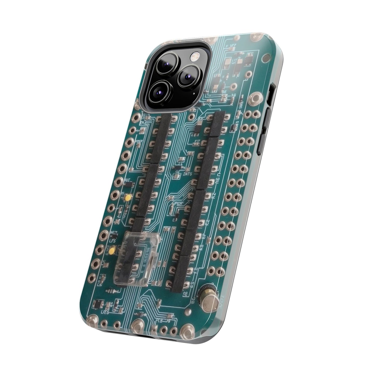 Old Circuits Design Tough Phone Case - for iPhone
