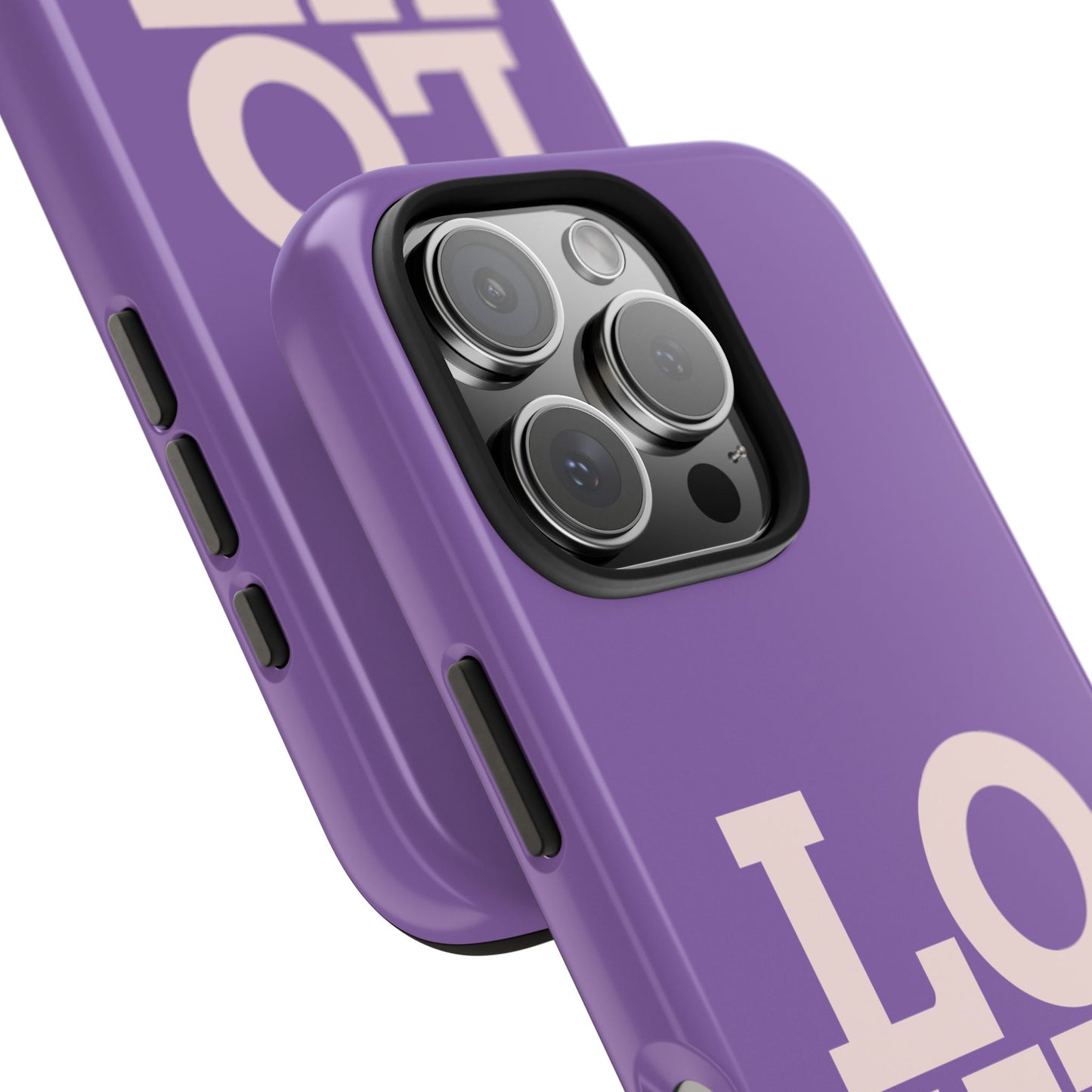 Purple Love Phone Case - Durable & Stylish Tough Case - for iPhone