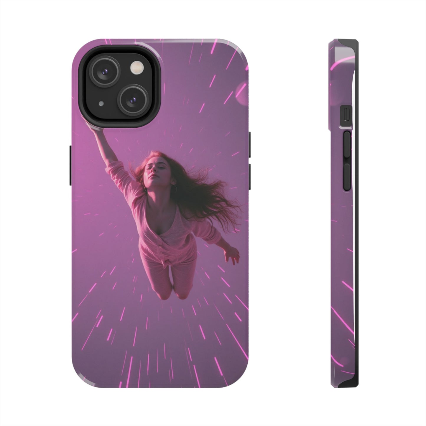 Inspirational Tough Phone Case - Cosmic Dreamer Design