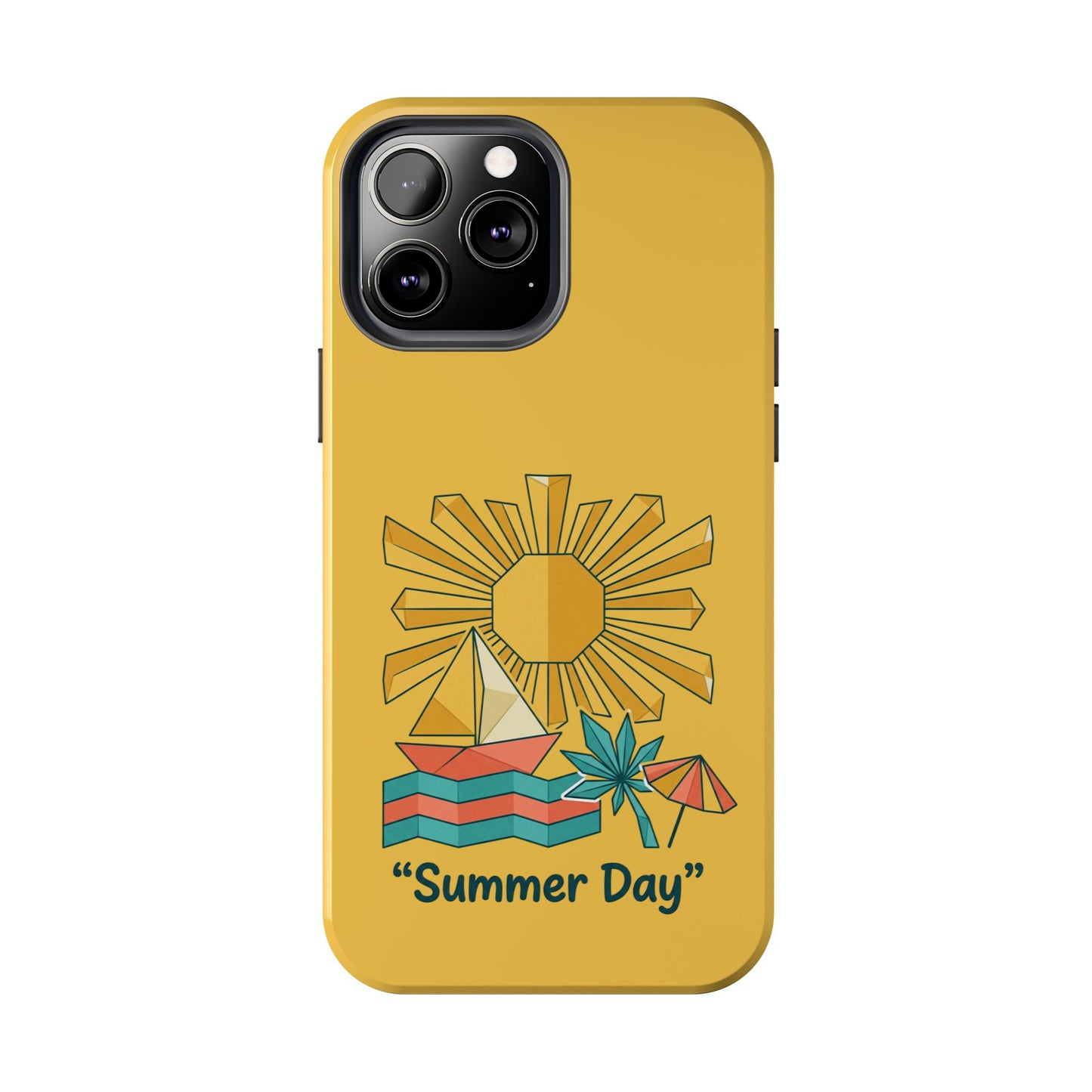 Summer Day Origami iPhone Case — Tough Protective Cover