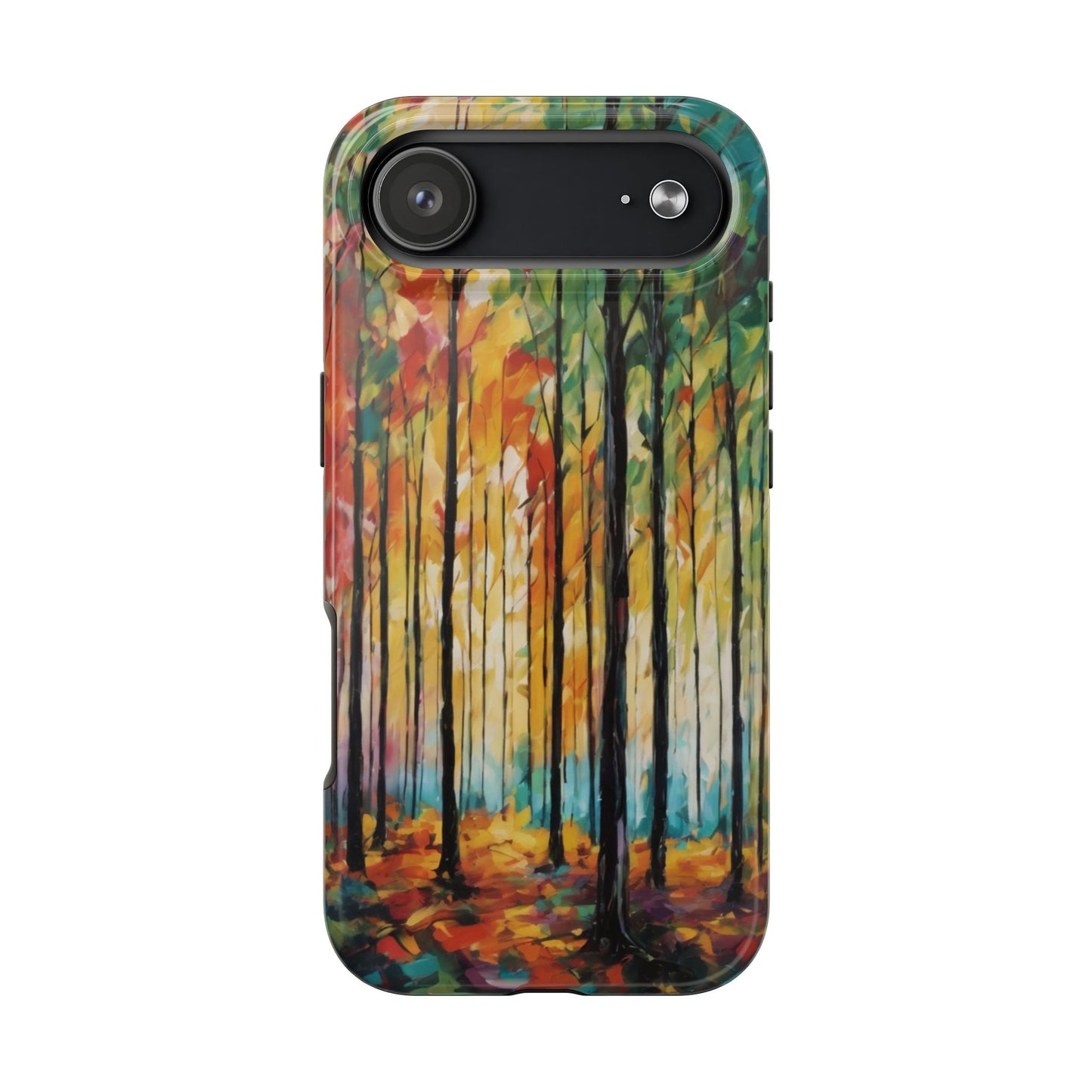 Autumn Forest Tough Phone Case - Colorful Nature Design - for iPhone