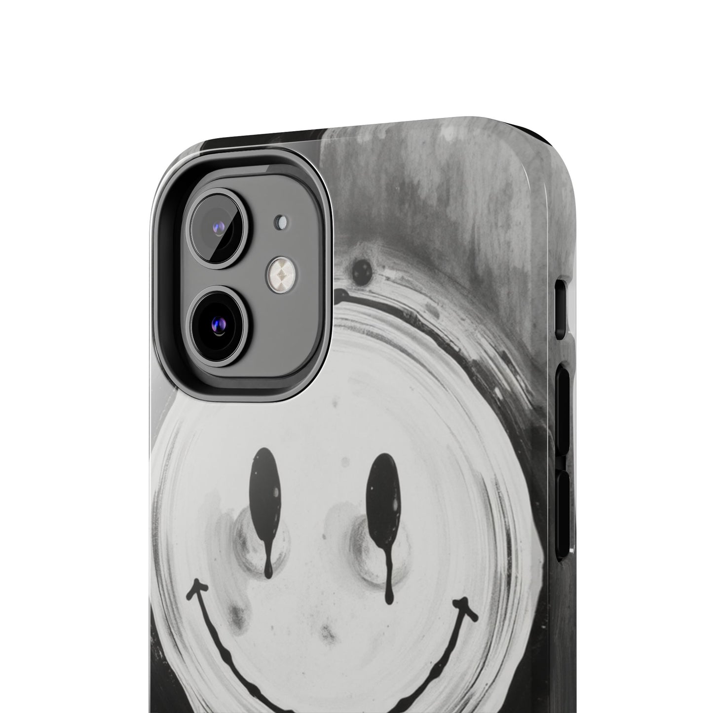 Dripping Smiley Tough Phone Case - Stylish & Durable Protection