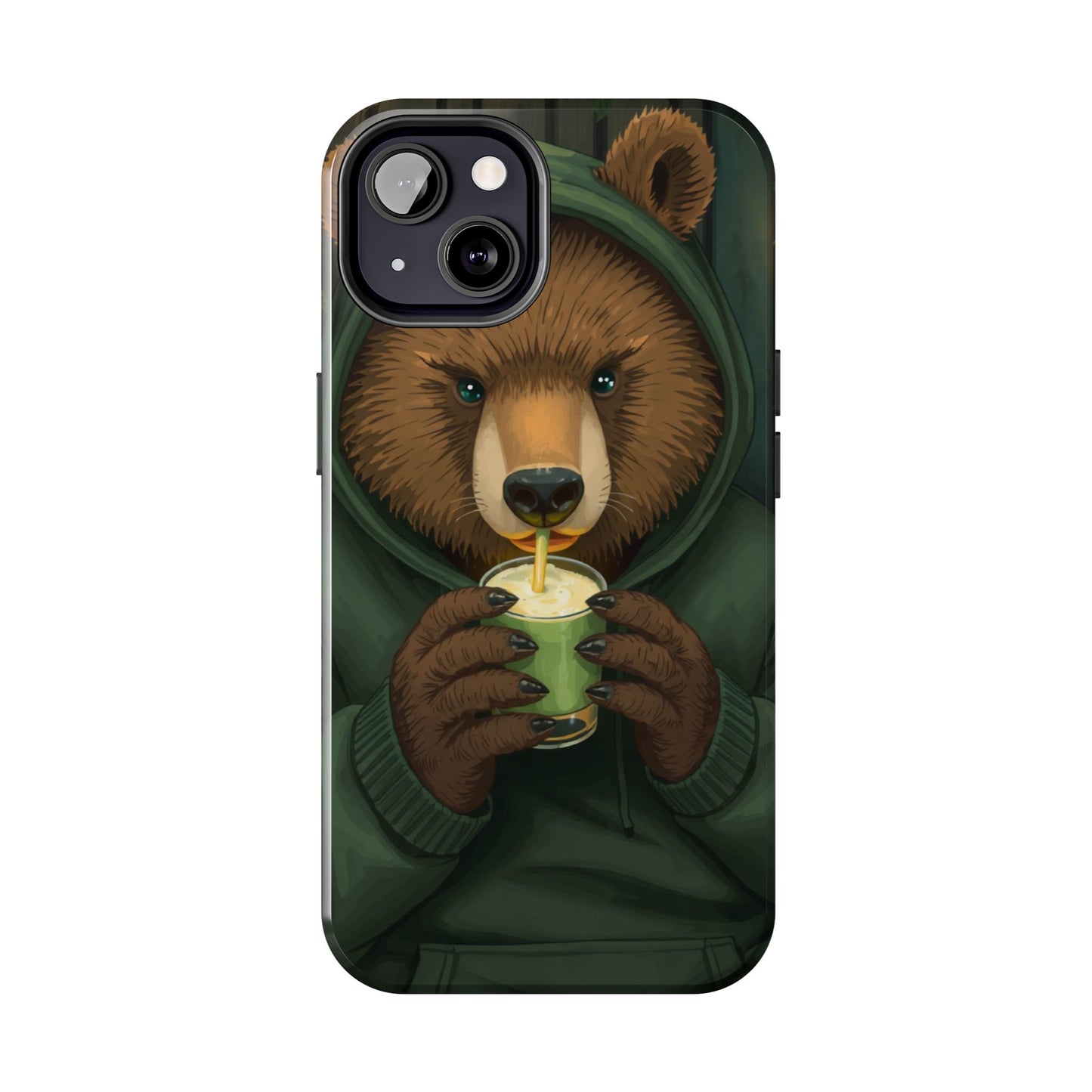 Cute Bear Phone Case – Tough and Stylish Protection for Animal Lovers
