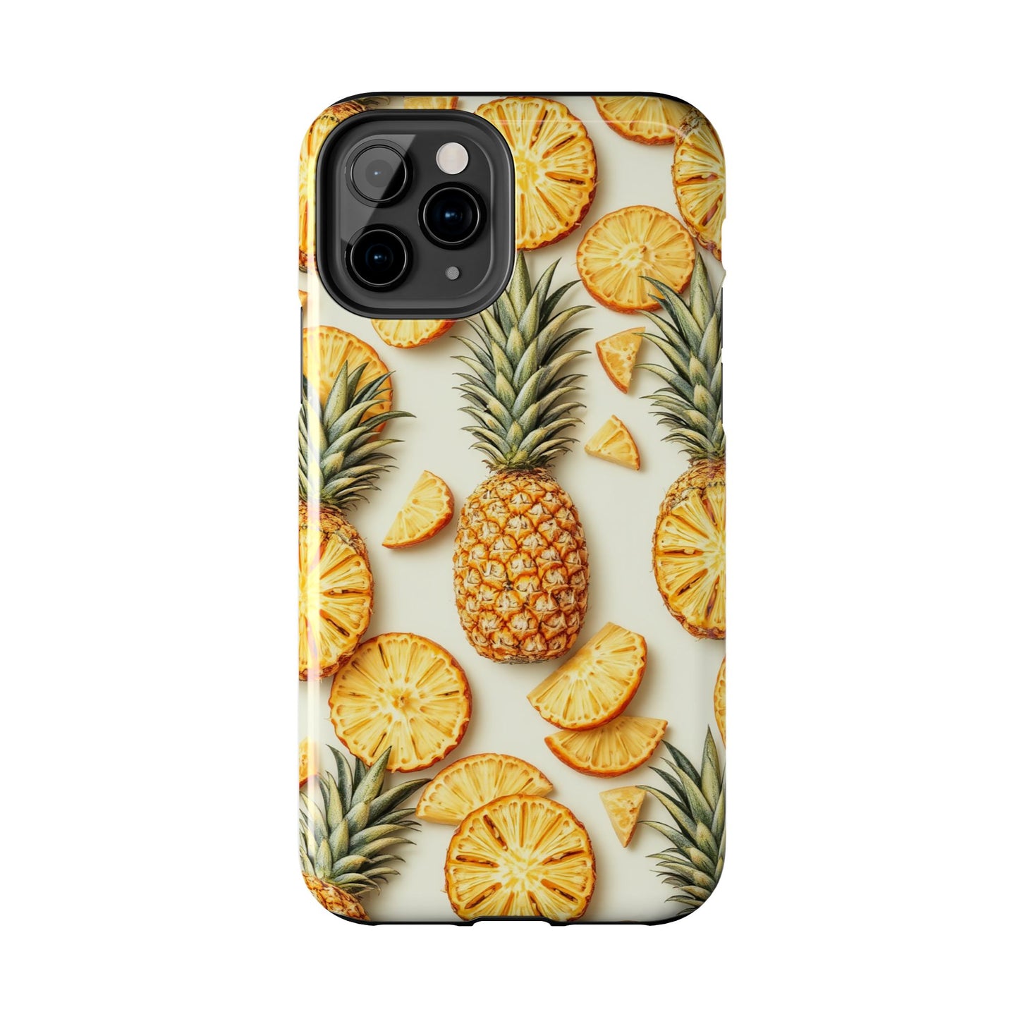Tropical Pineapple Phone Case - Tough Phone Protector for Summer Vibes