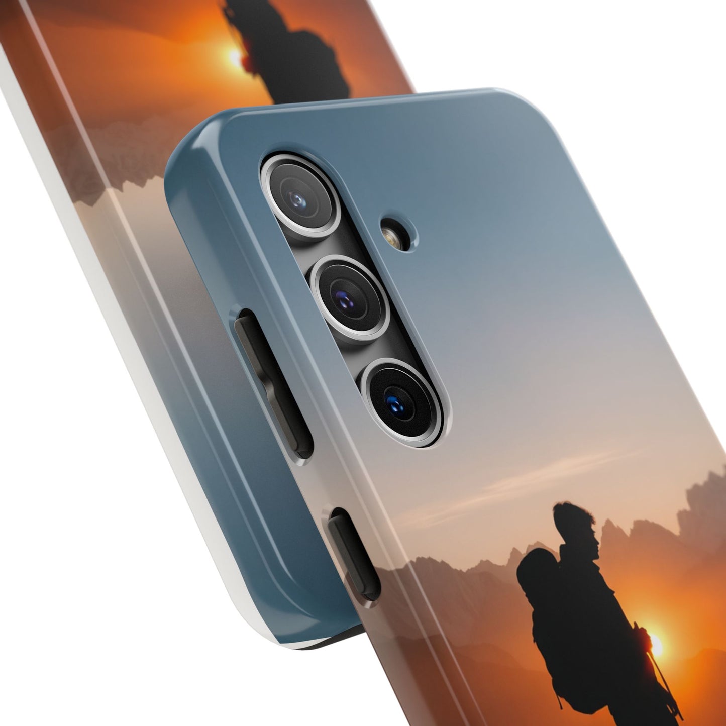 Explorer Adventure Sunset Mountain iPhone Case