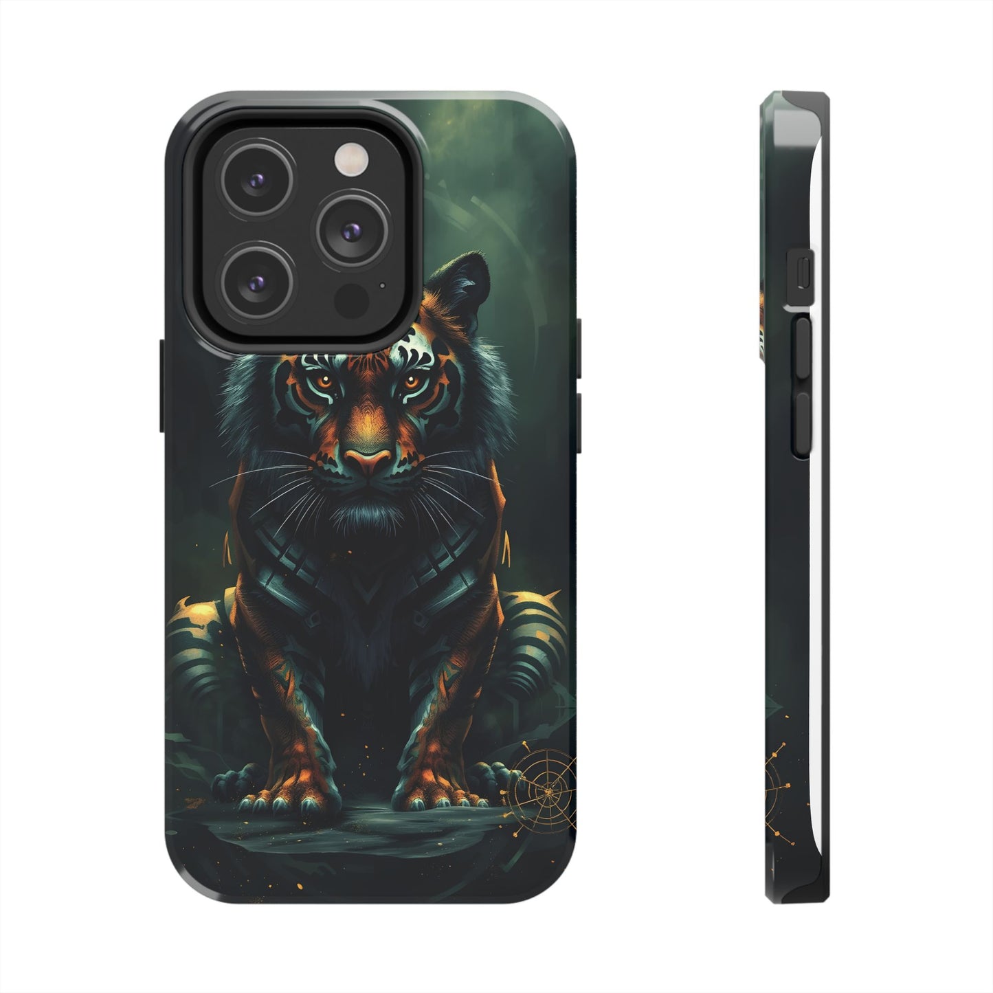 Fierce Mystical Tiger Tough Phone Case | Durable Protection for Nature Lovers - for iPhone