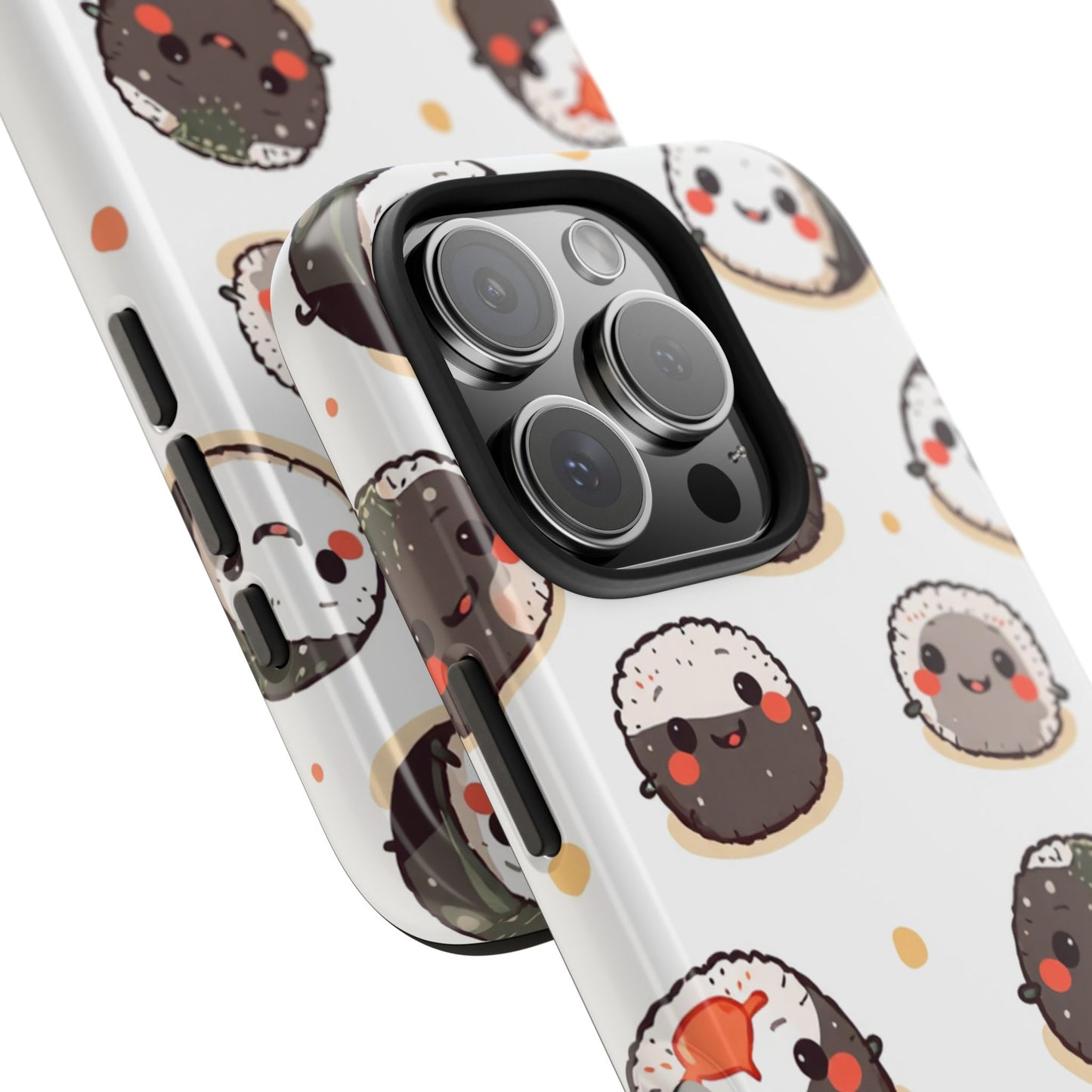 Cute Sushi Tough Phone Case - Kawaii Design for Food Lovers