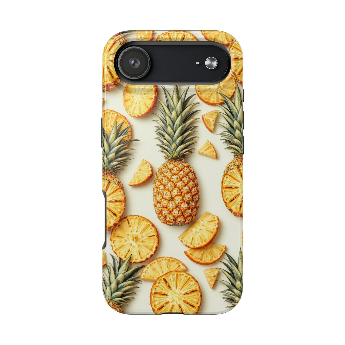 Tropical Pineapple Phone Case - Tough Phone Protector for Summer Vibes
