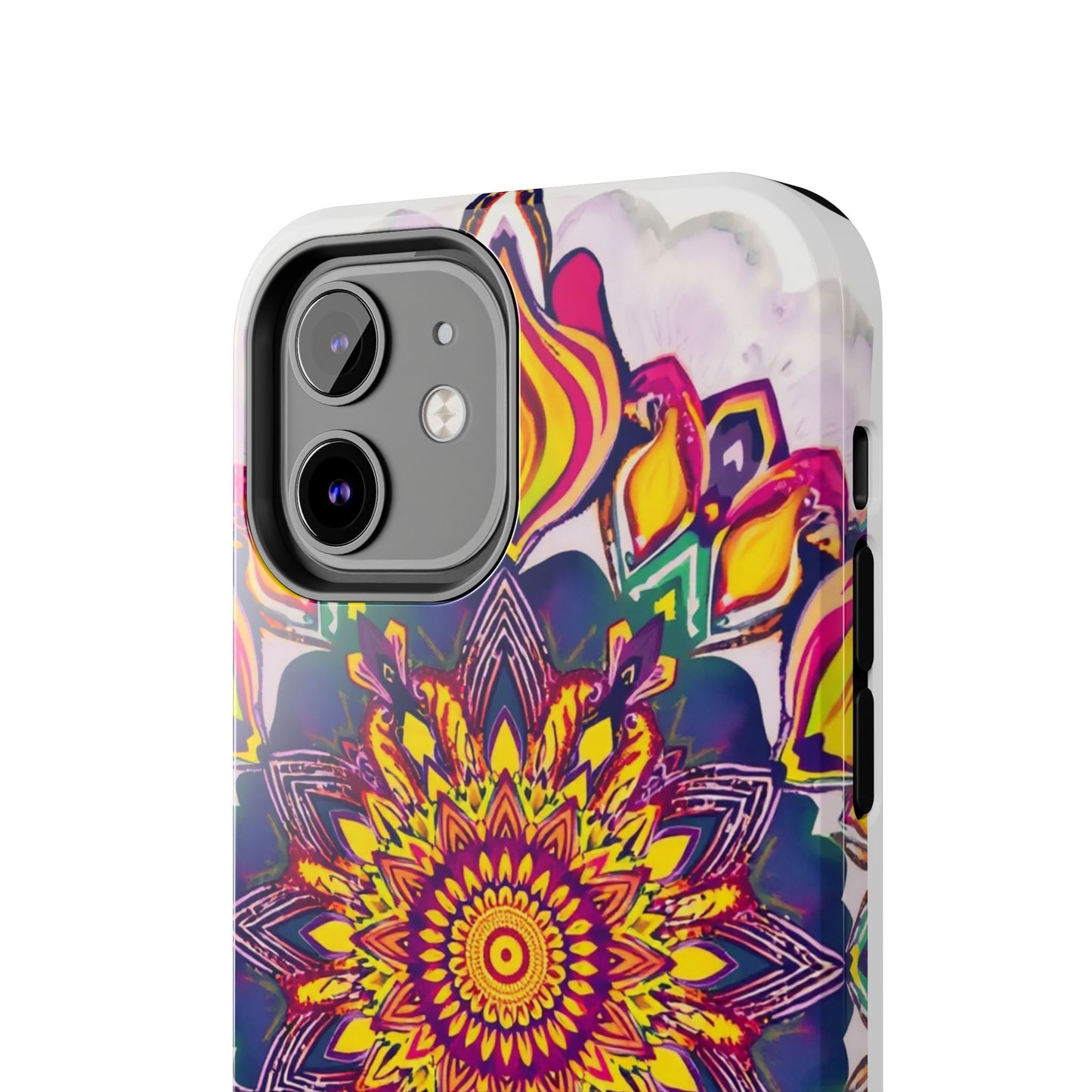 Vibrant Mandala Tough Phone Case - Boho Style Protection - for iPhone