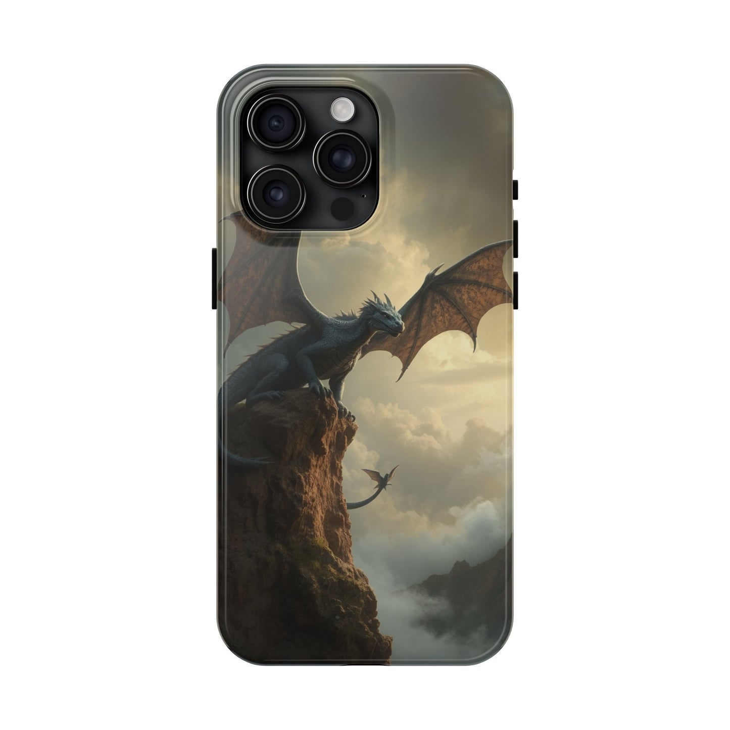 Dragon Fantasy Tough Phone Case - Durable Protection for Adventurers