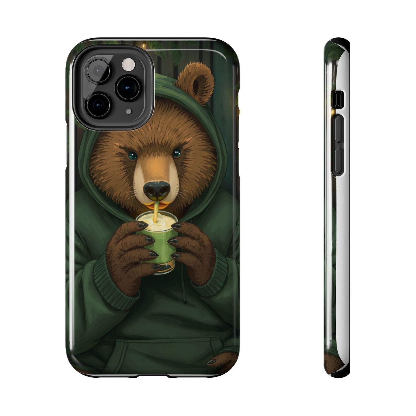 Cute Bear Phone Case – Tough and Stylish Protection for Animal Lovers