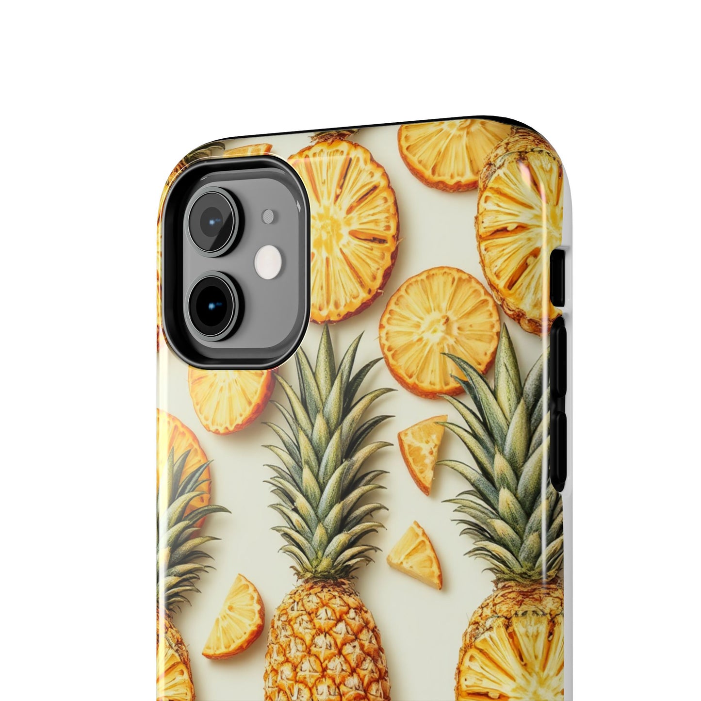 Tropical Pineapple Phone Case - Tough Phone Protector for Summer Vibes