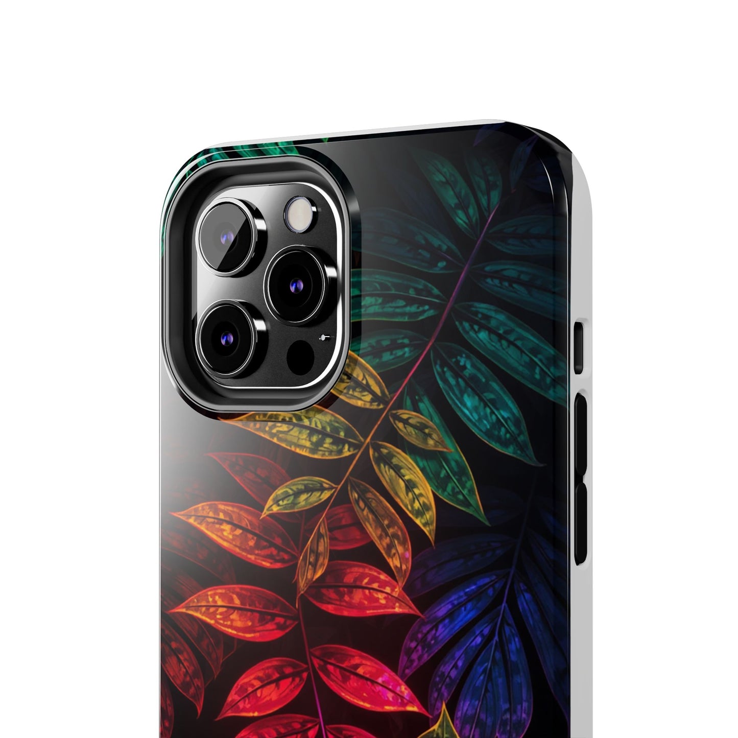 Vibrant Tropical Leaf Tough Phone Case