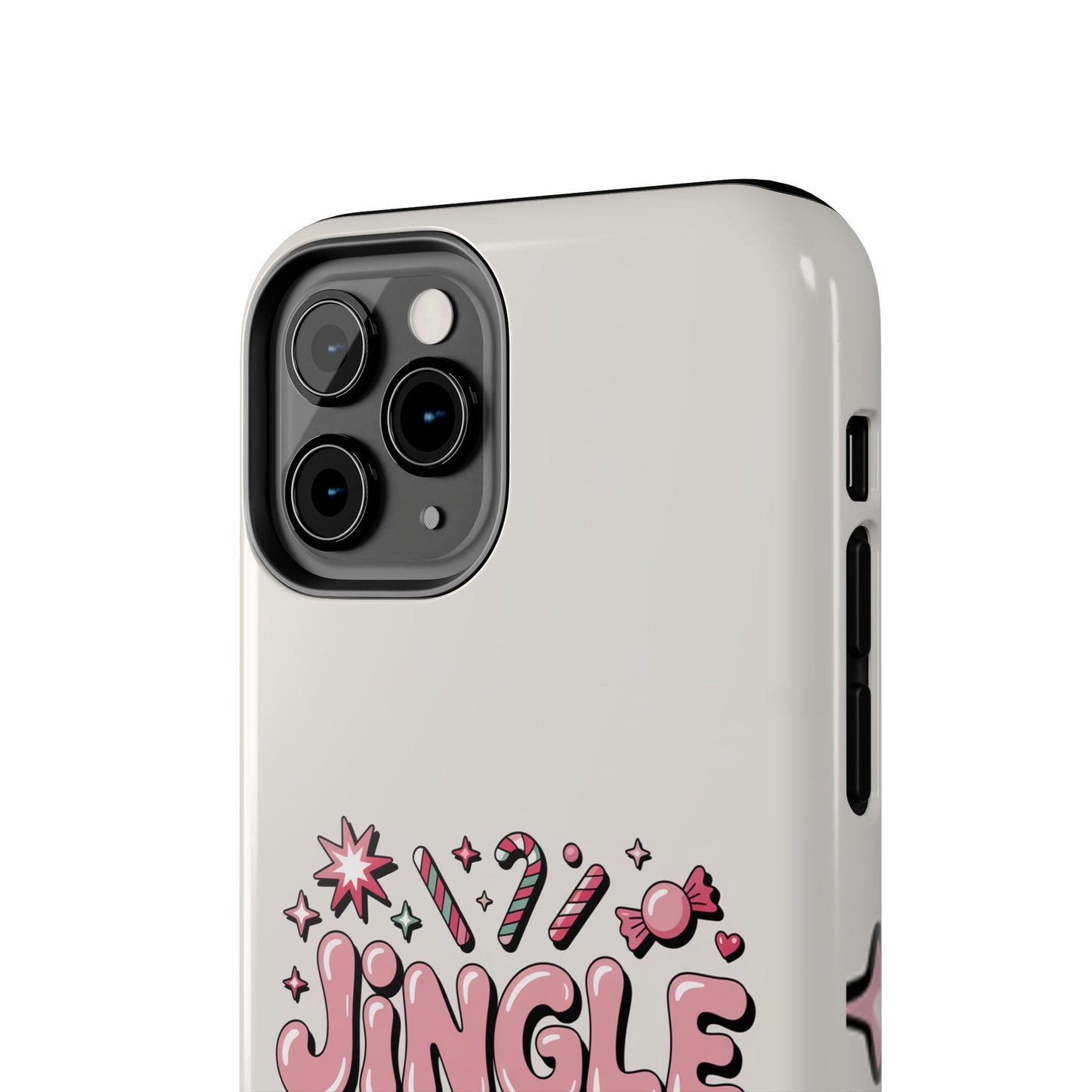 Jingle Babe Tough Phone Case - Festive Holiday Protection for Your iPhone