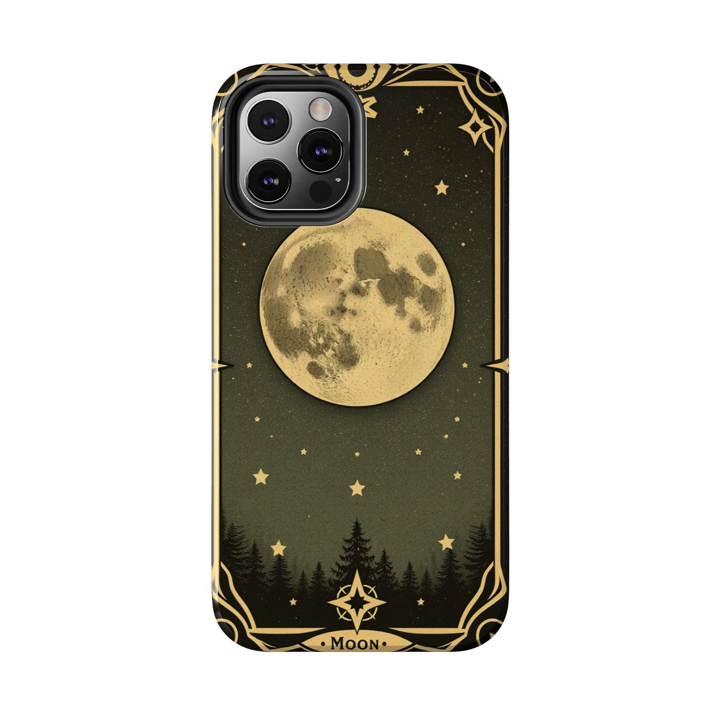 Celestial Moon Phone Case - Tough & Stylish for Star Lovers