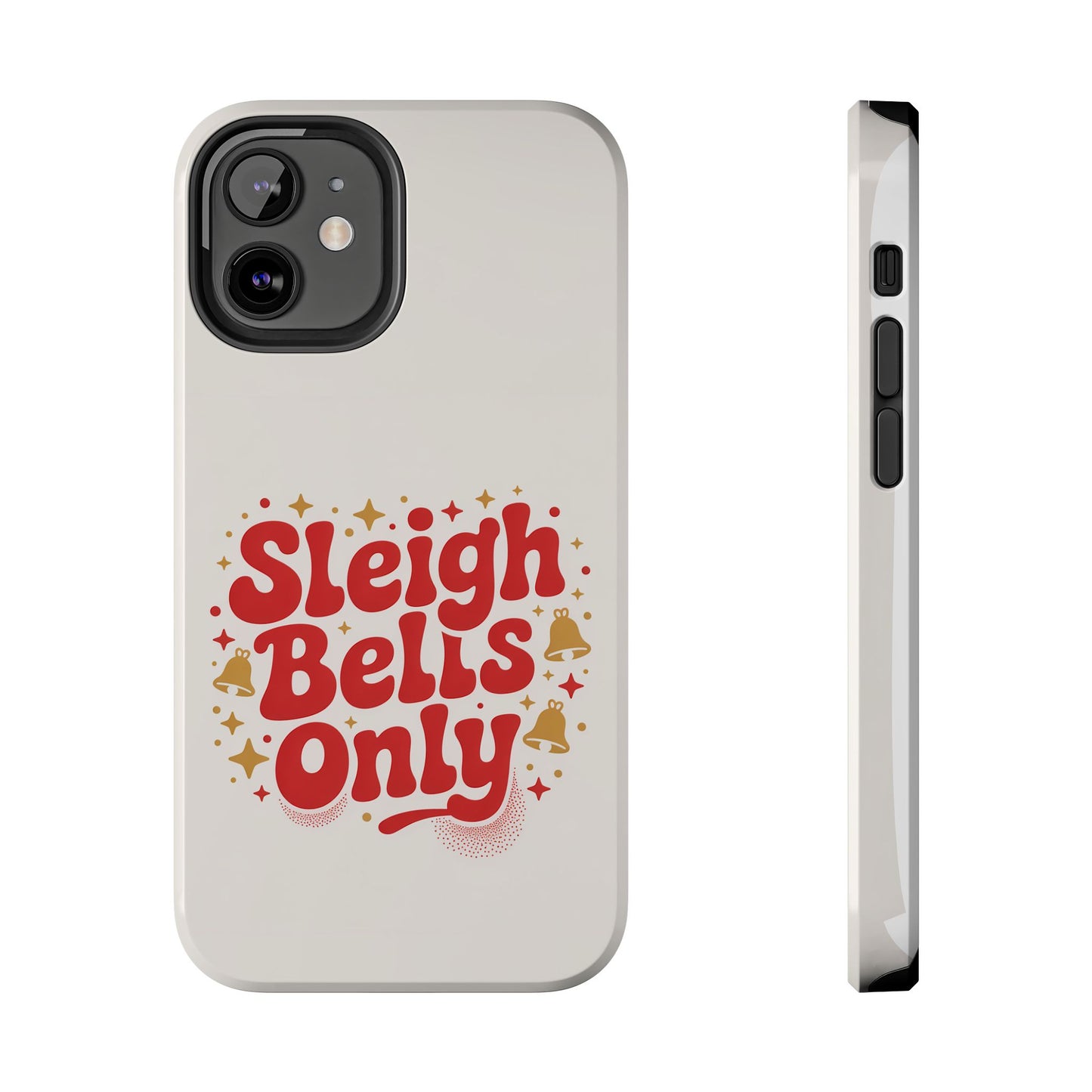 Holiday Tough Phone Case - Sleigh Bells Only Design