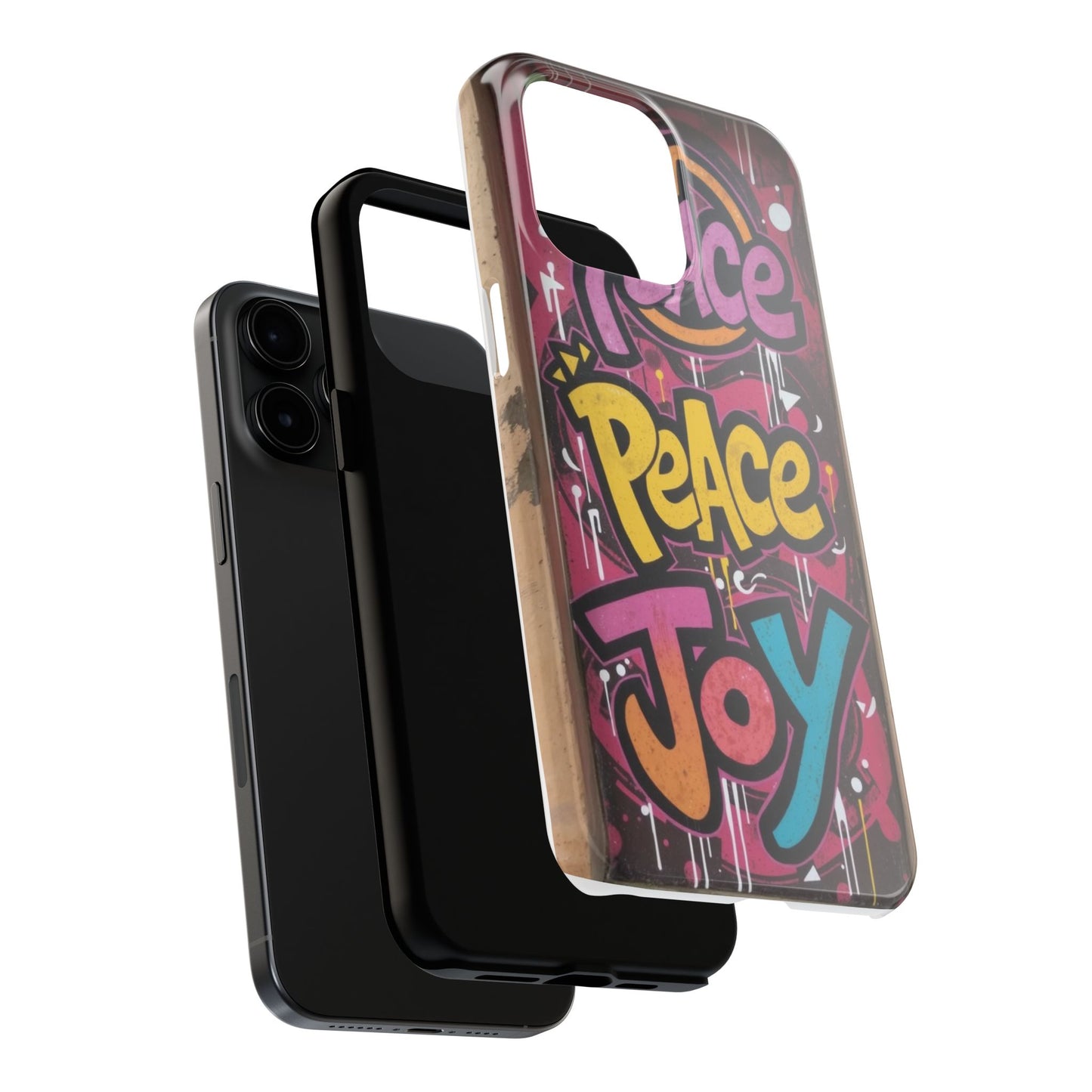 Colorful Peace Joy Tough Phone Case