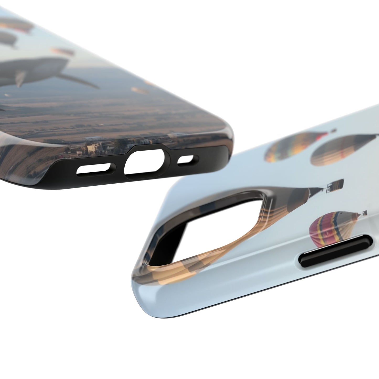 Whale Hot Air Balloon Tough Phone Case - Adventure & Nature Lovers