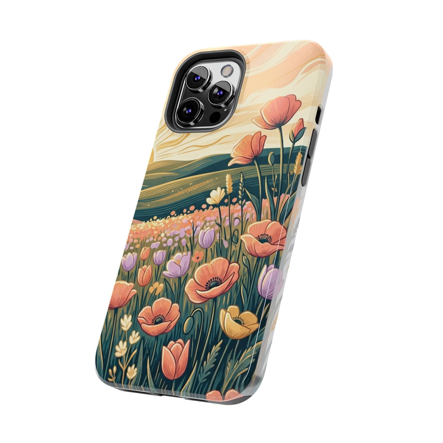 Floral Sunrise iPhone Case — Land of Flowers Design