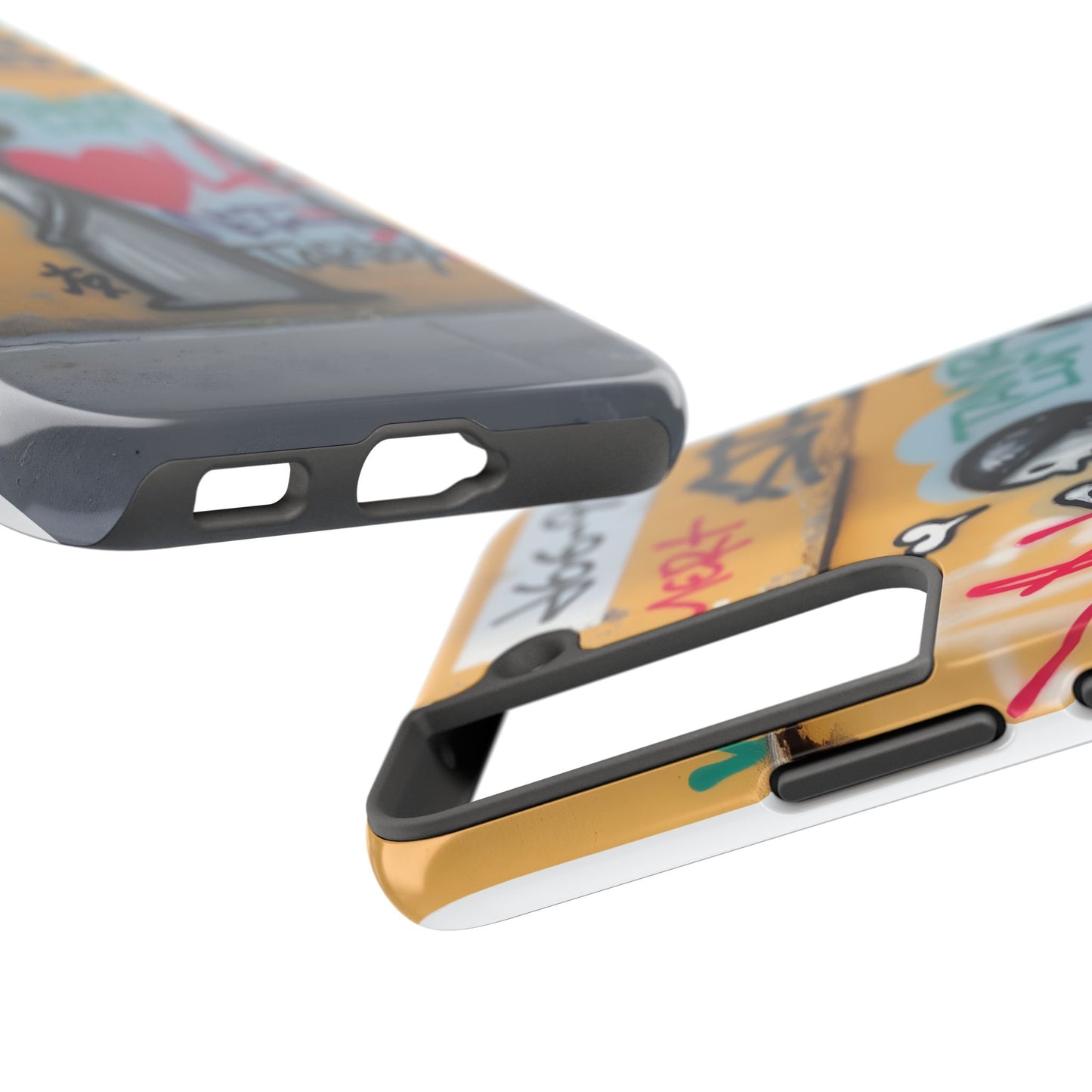 Urban Cupid Graffiti Tough Phone Case - Durable Protection with Street Art Vibe - for iPhone