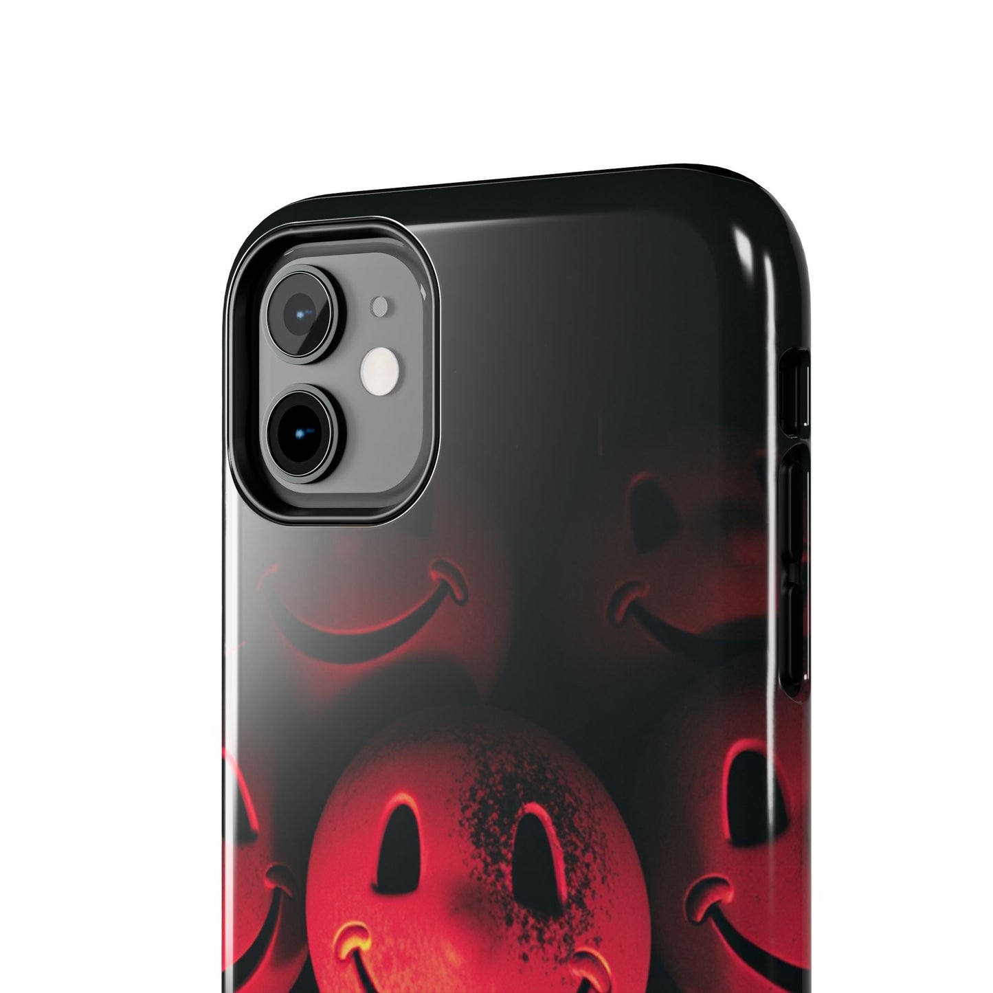 Smiley Face Tough Phone Case - Durable Protection with Fun Design