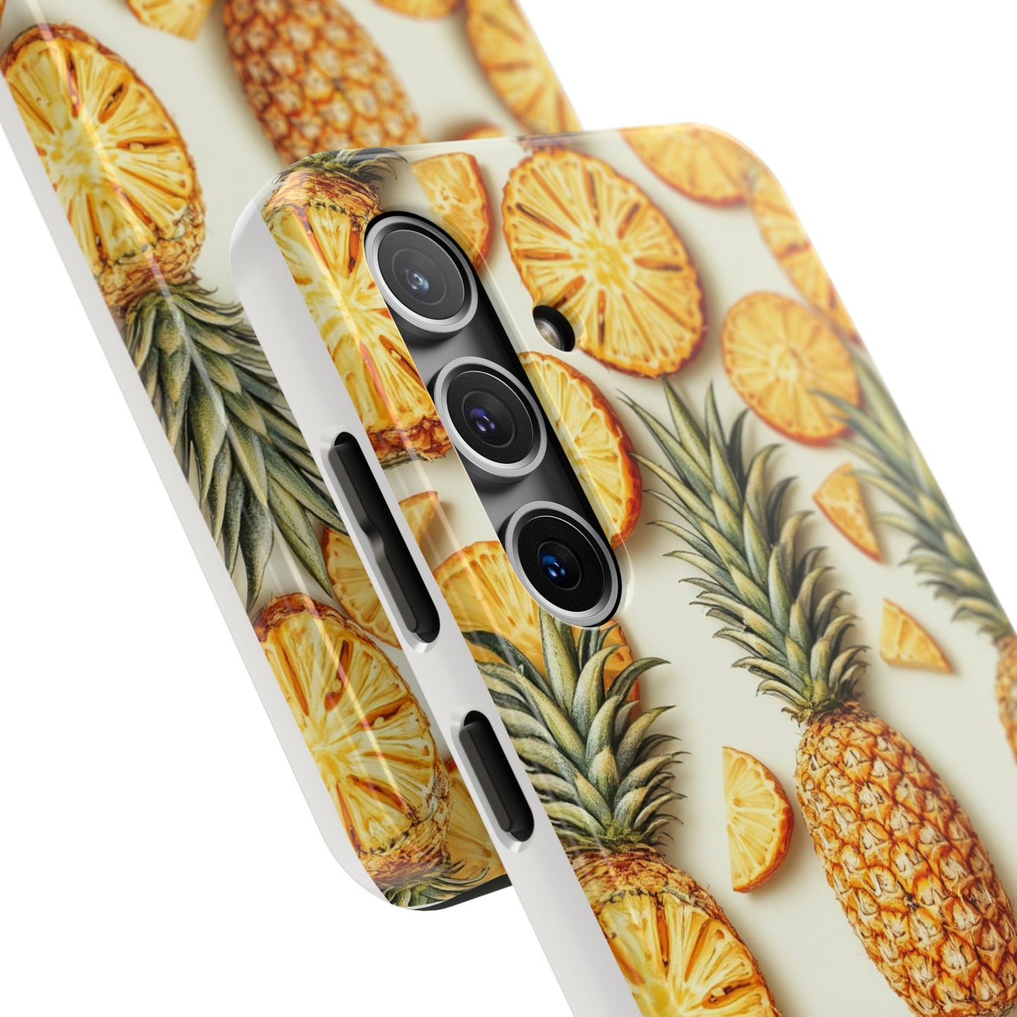 Tropical Pineapple Phone Case - Tough Phone Protector for Summer Vibes
