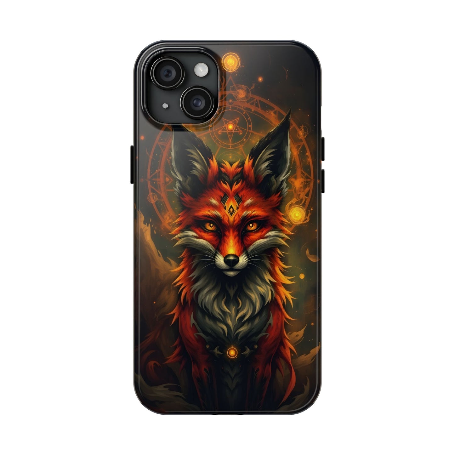 Mystical Fox Tough Phone Case - Durable Protection with Enchanting Design - for iPhone