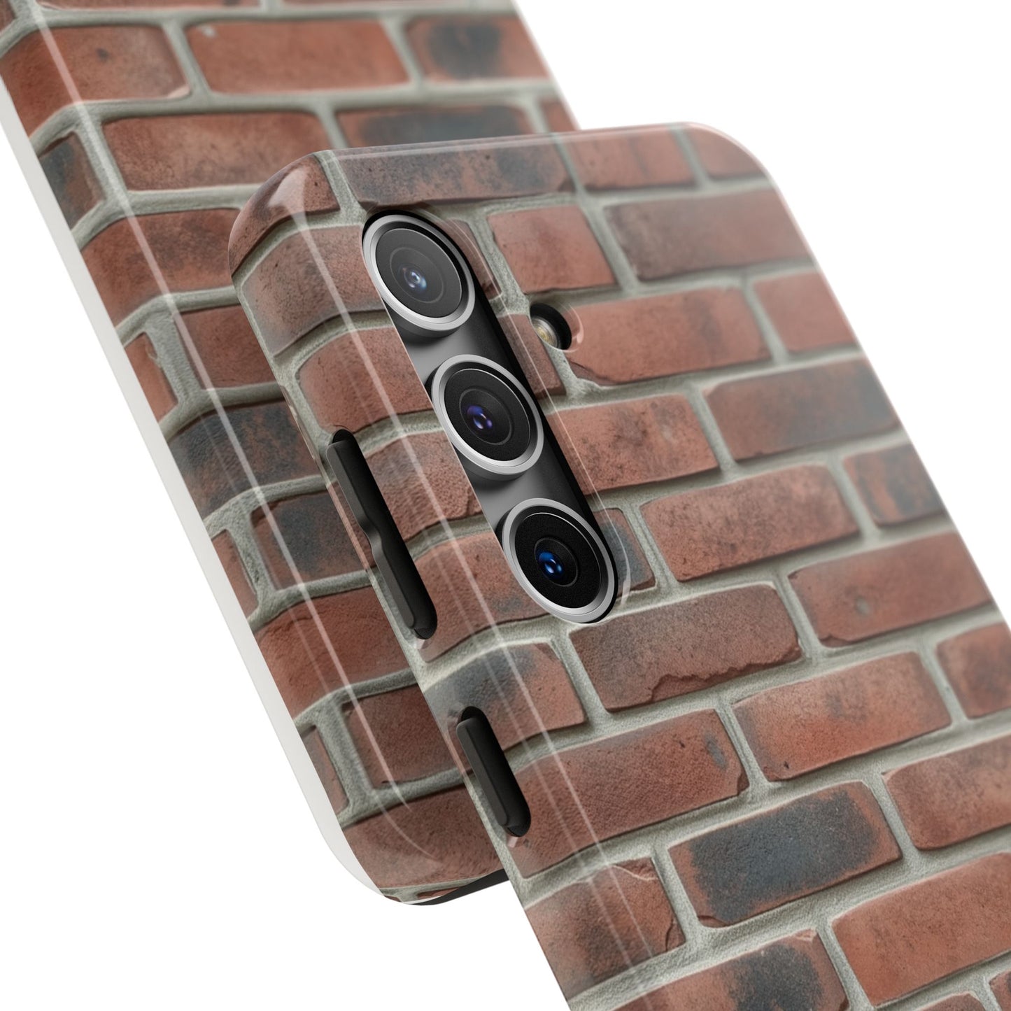 Brick Wall Tough Phone Case - Durable Protection with Urban Style