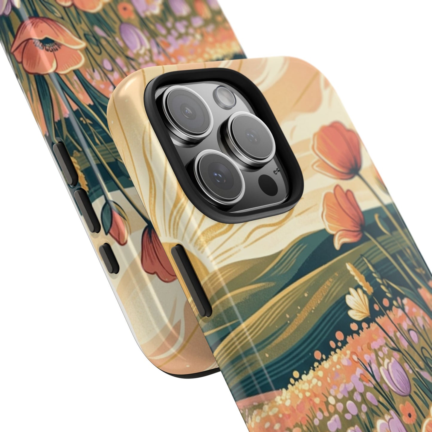 Floral Sunrise iPhone Case — Land of Flowers Design
