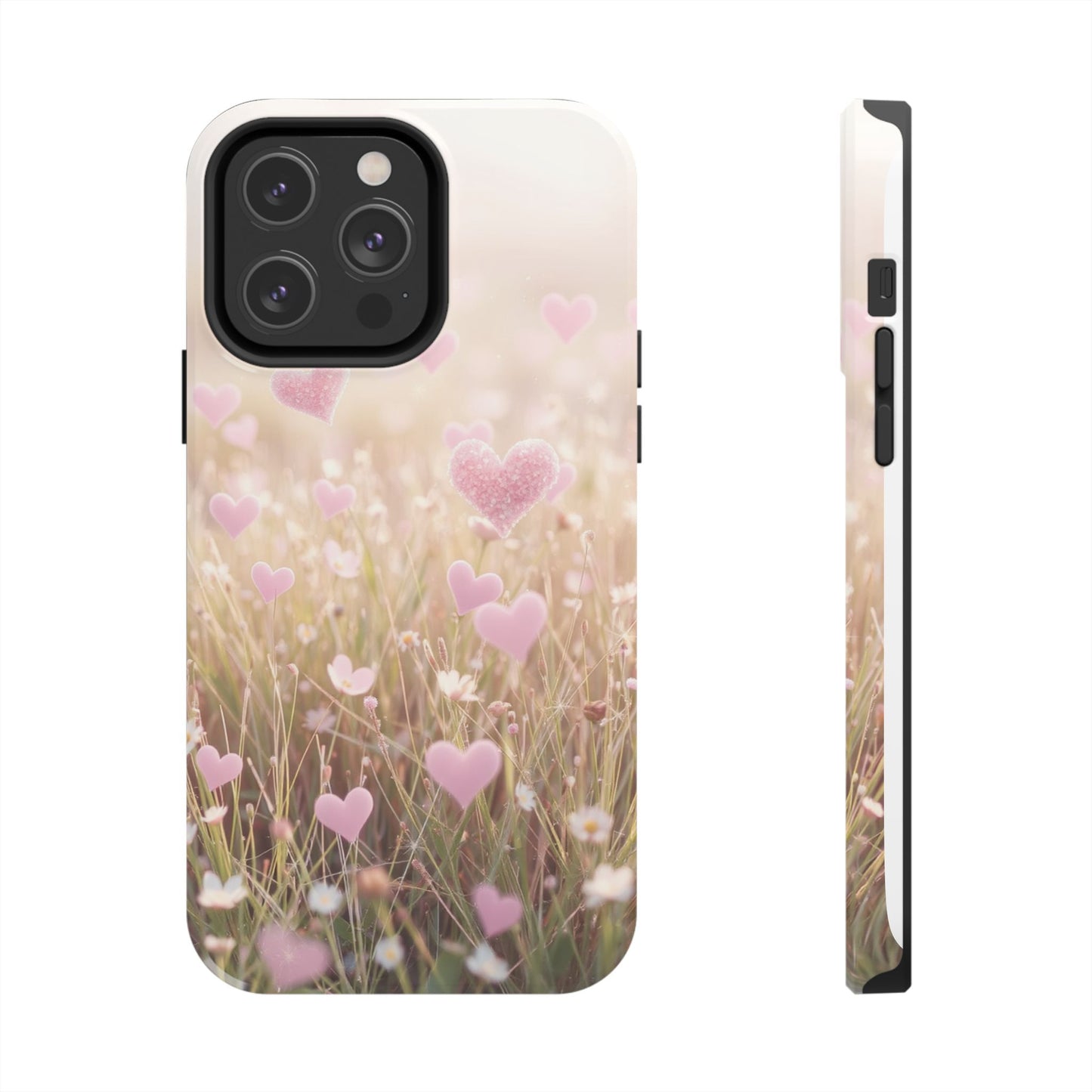 Romantic Hearts Tough Phone Case - Perfect for Lovers and Celebrations