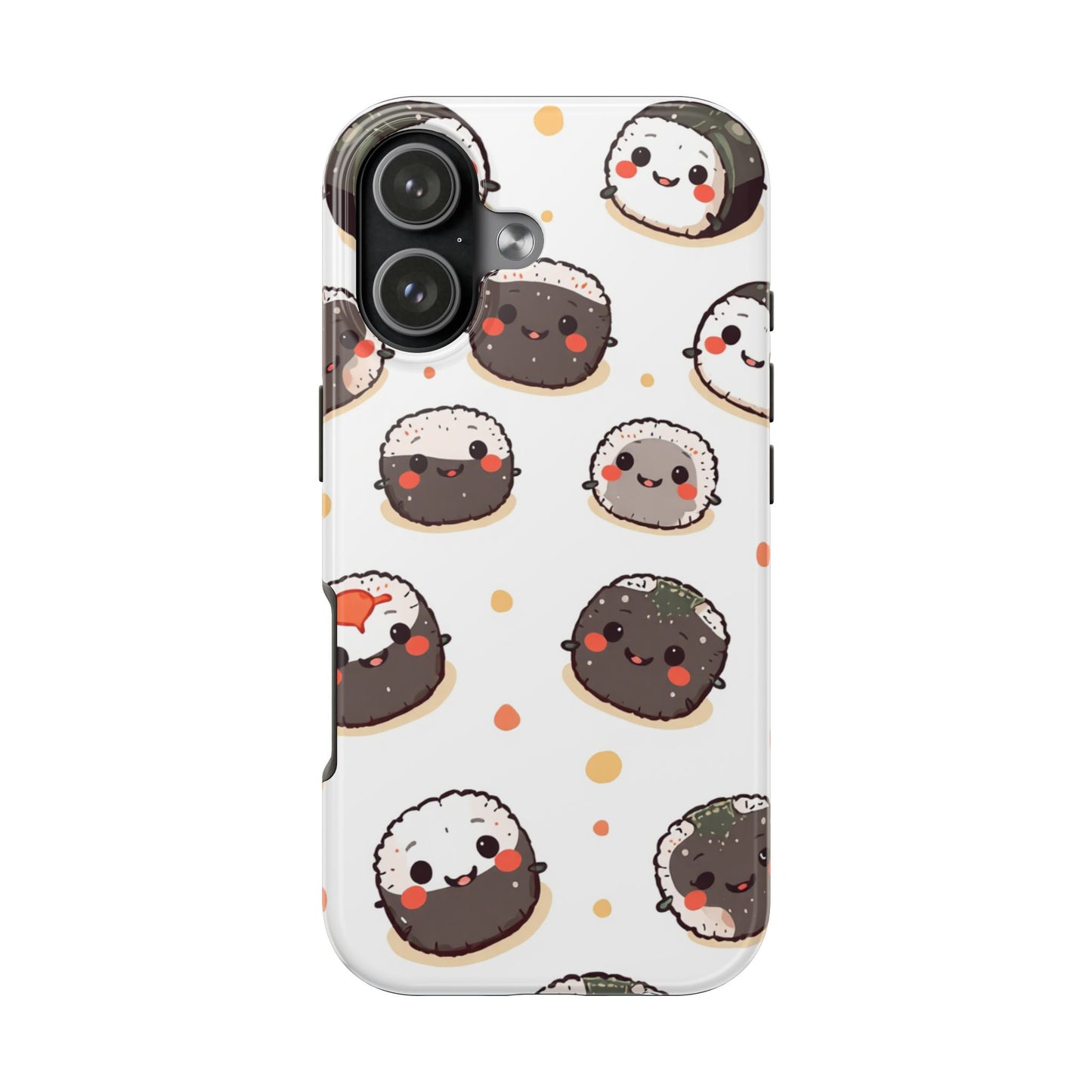 Cute Sushi Tough Phone Case - Kawaii Design for Food Lovers
