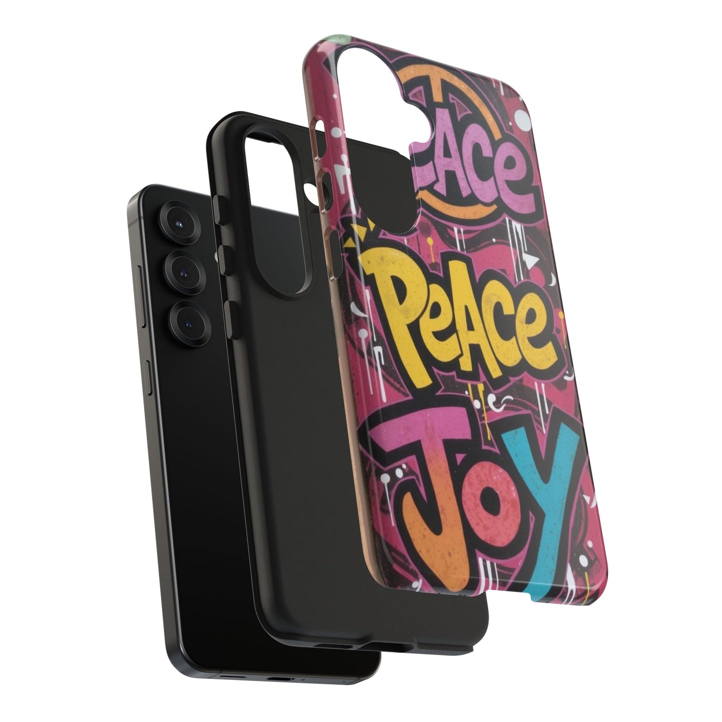 Colorful Peace Joy Tough Phone Case